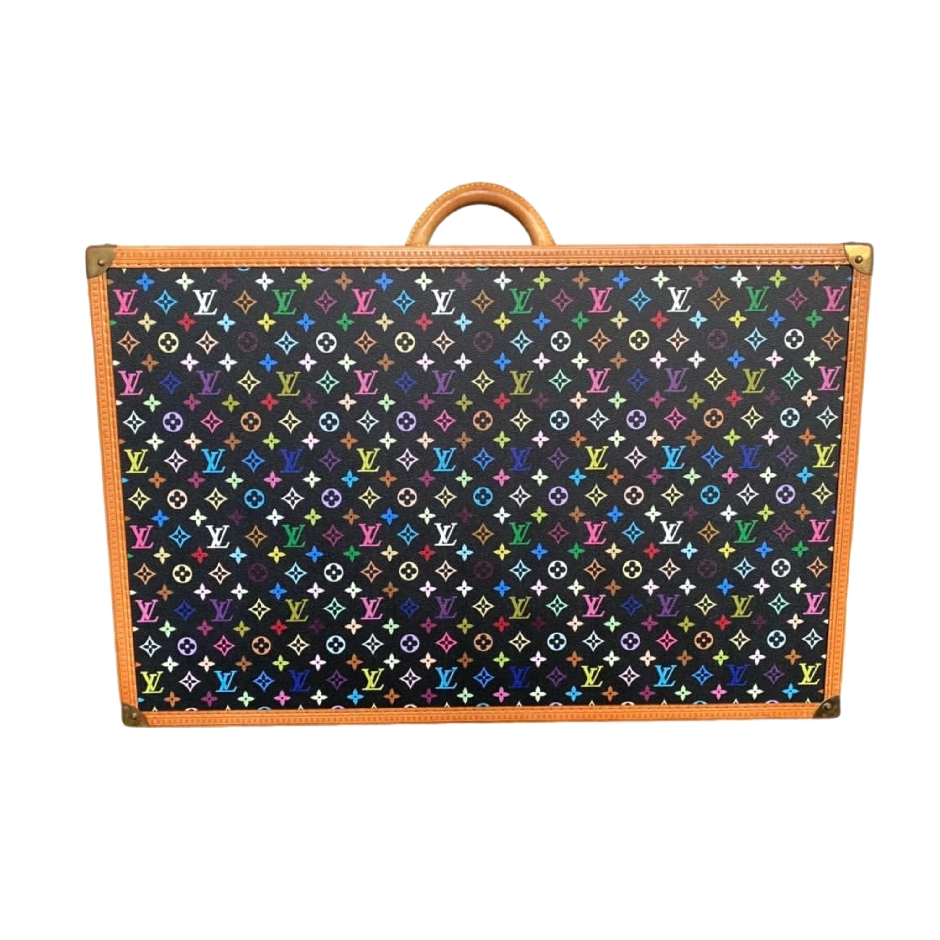 Louis Vuitton Black Murakami Monogram Suitcase