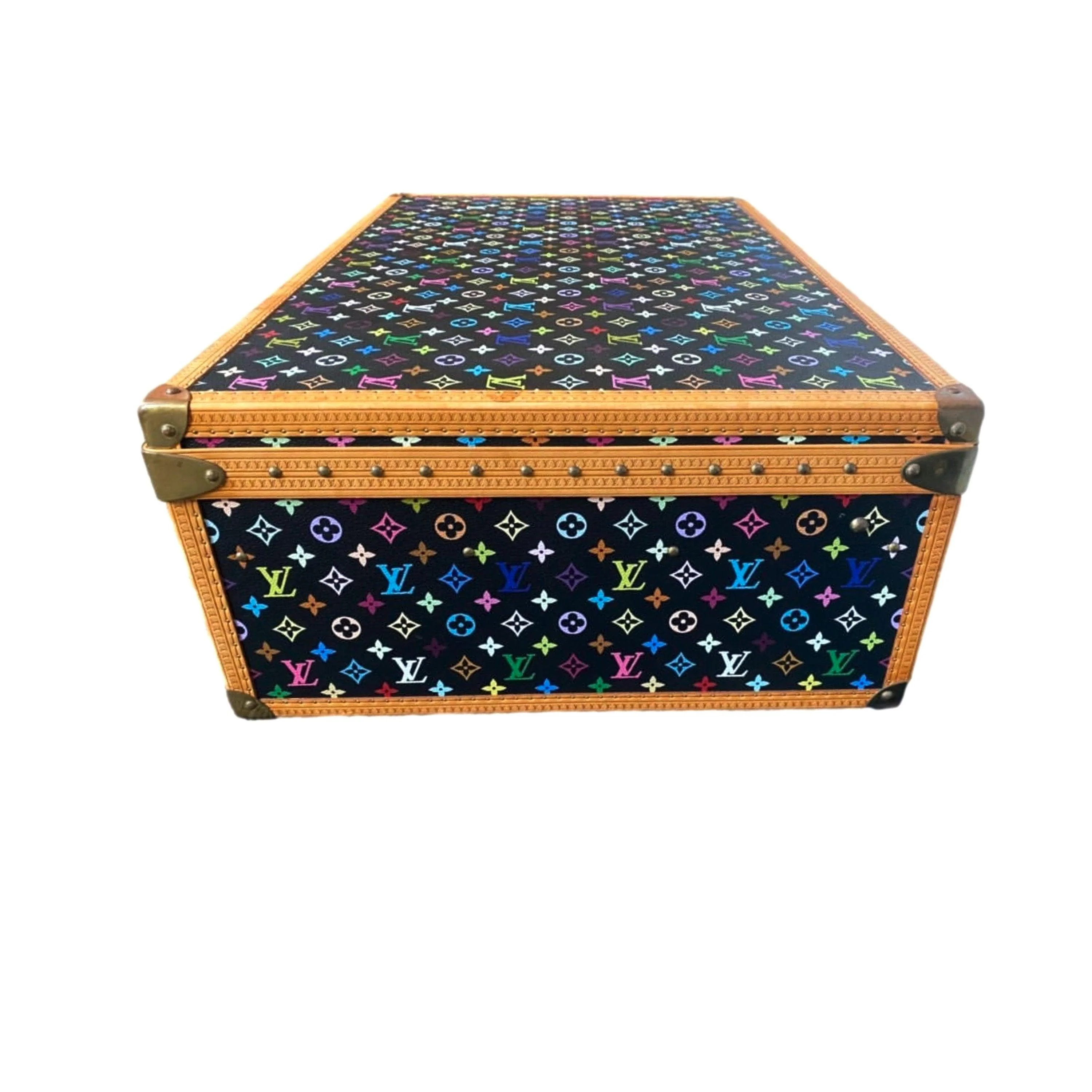 Louis Vuitton Black Murakami Monogram Suitcase - Image 4