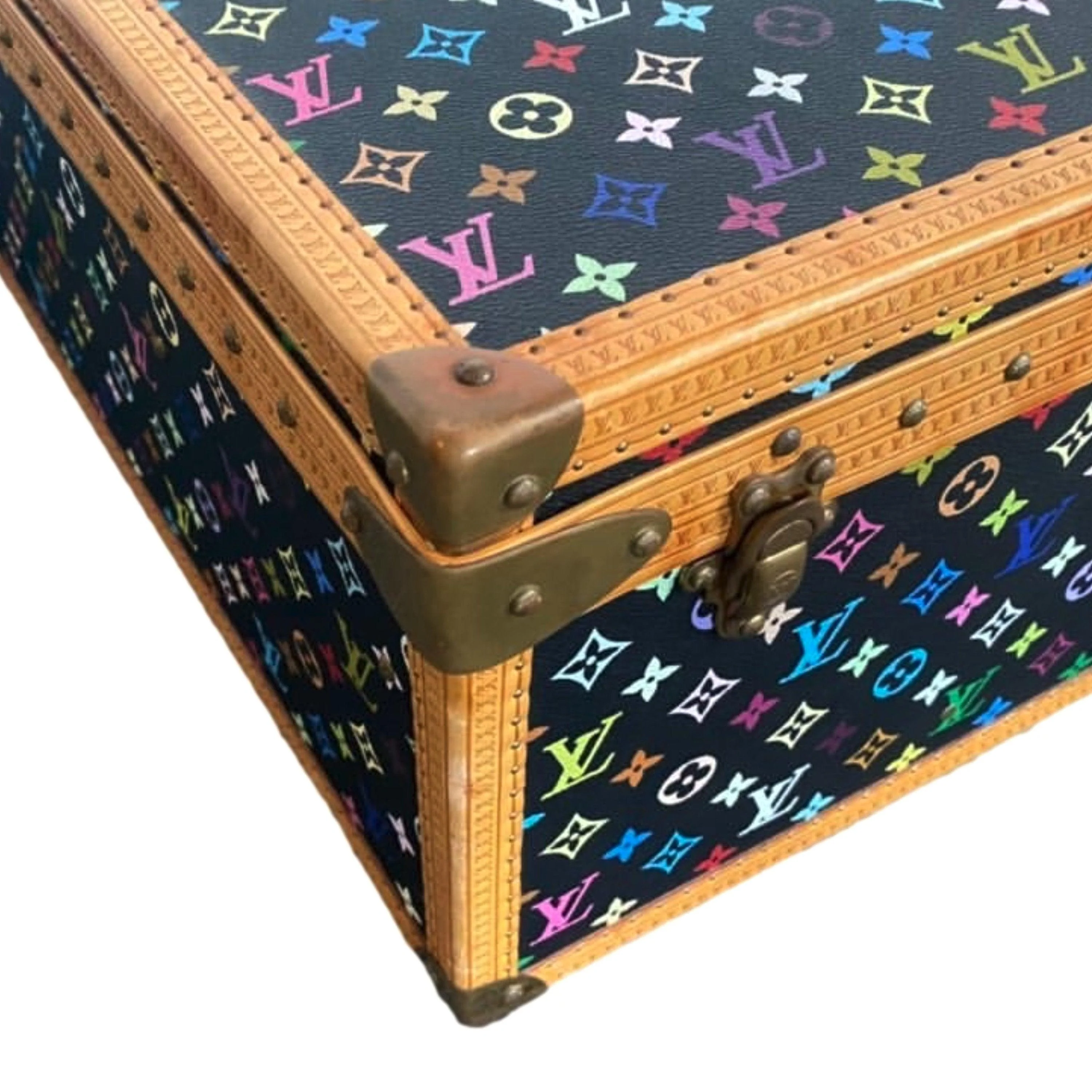 Louis Vuitton Black Murakami Monogram Suitcase - Image 5