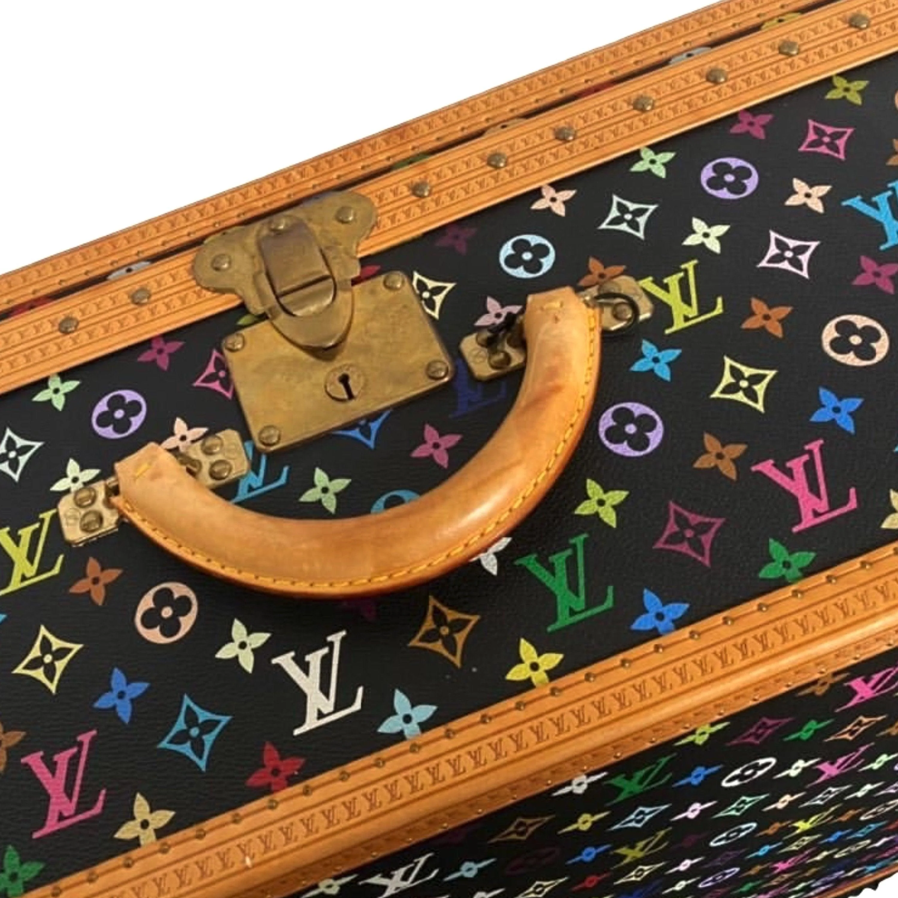 Louis Vuitton Black Murakami Monogram Suitcase - Image 6