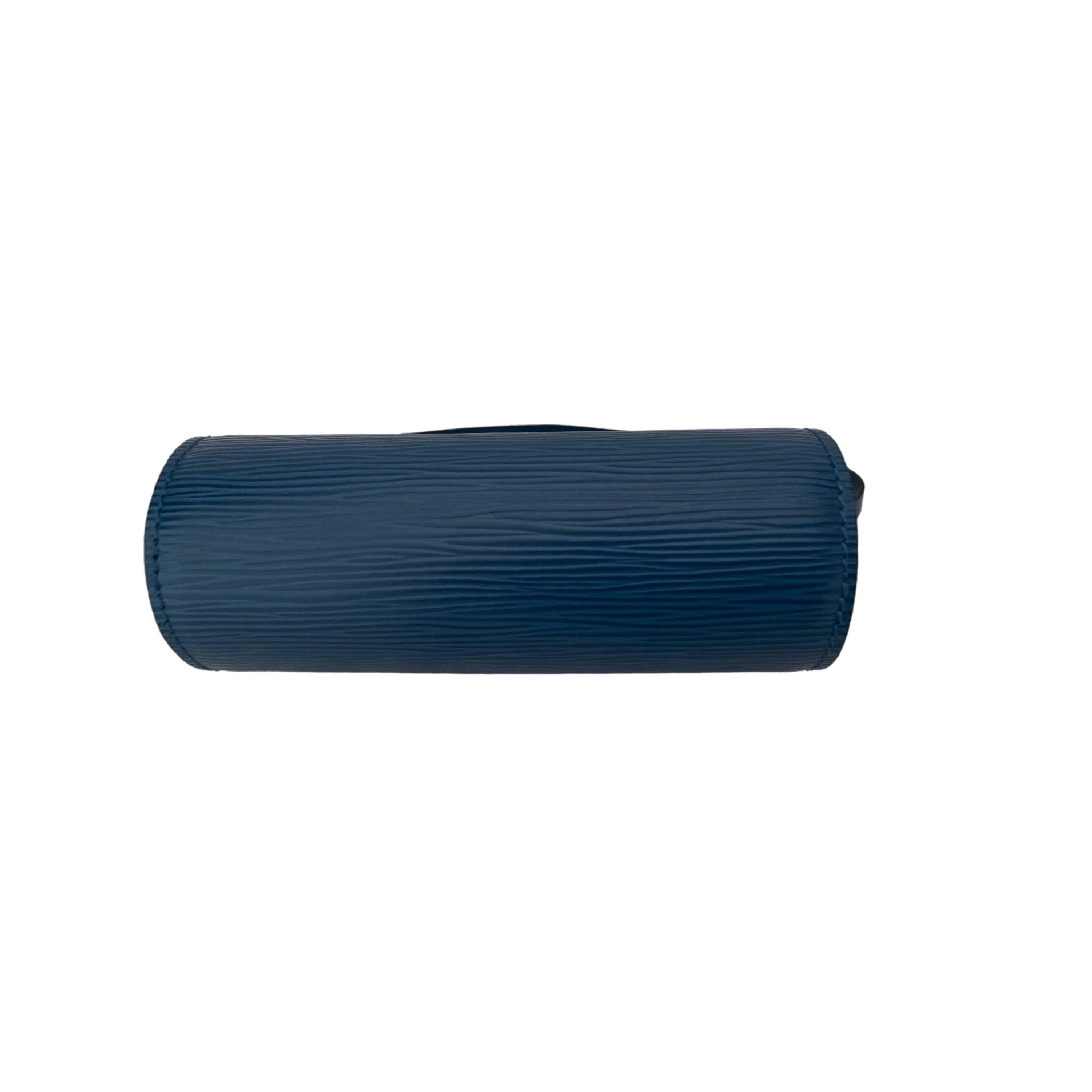 Louis Vuitton Blue Epi Micro Cylinder Bag - Image 3