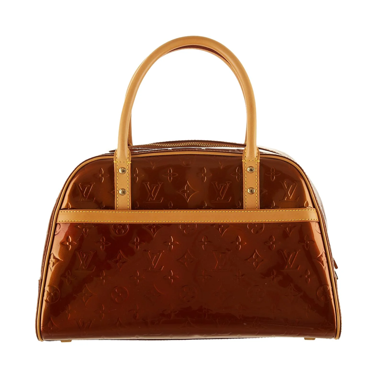 Louis Vuitton Bronze Vernis Tompkins Square Bag - Image 2