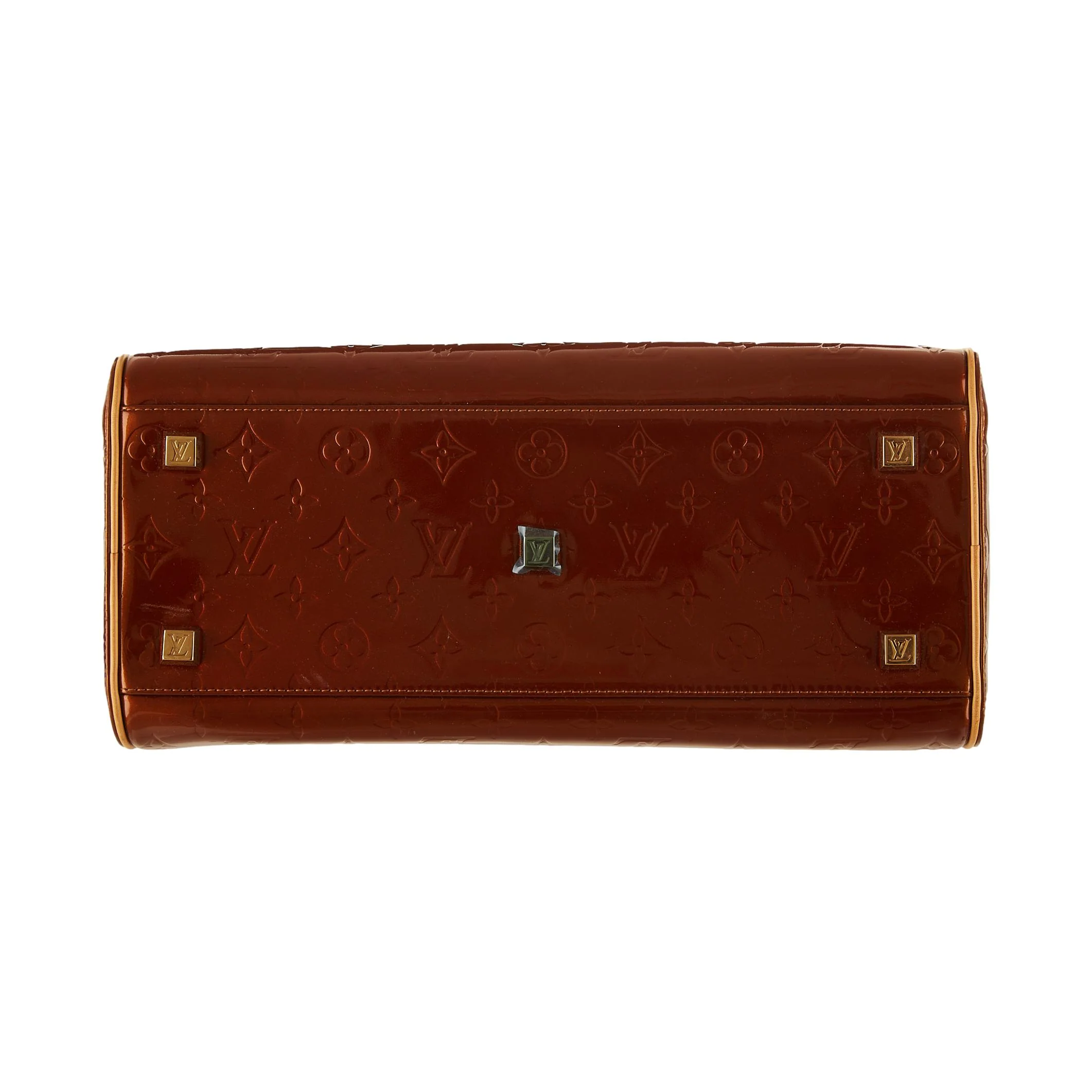Louis Vuitton Bronze Vernis Tompkins Square Bag - Image 3