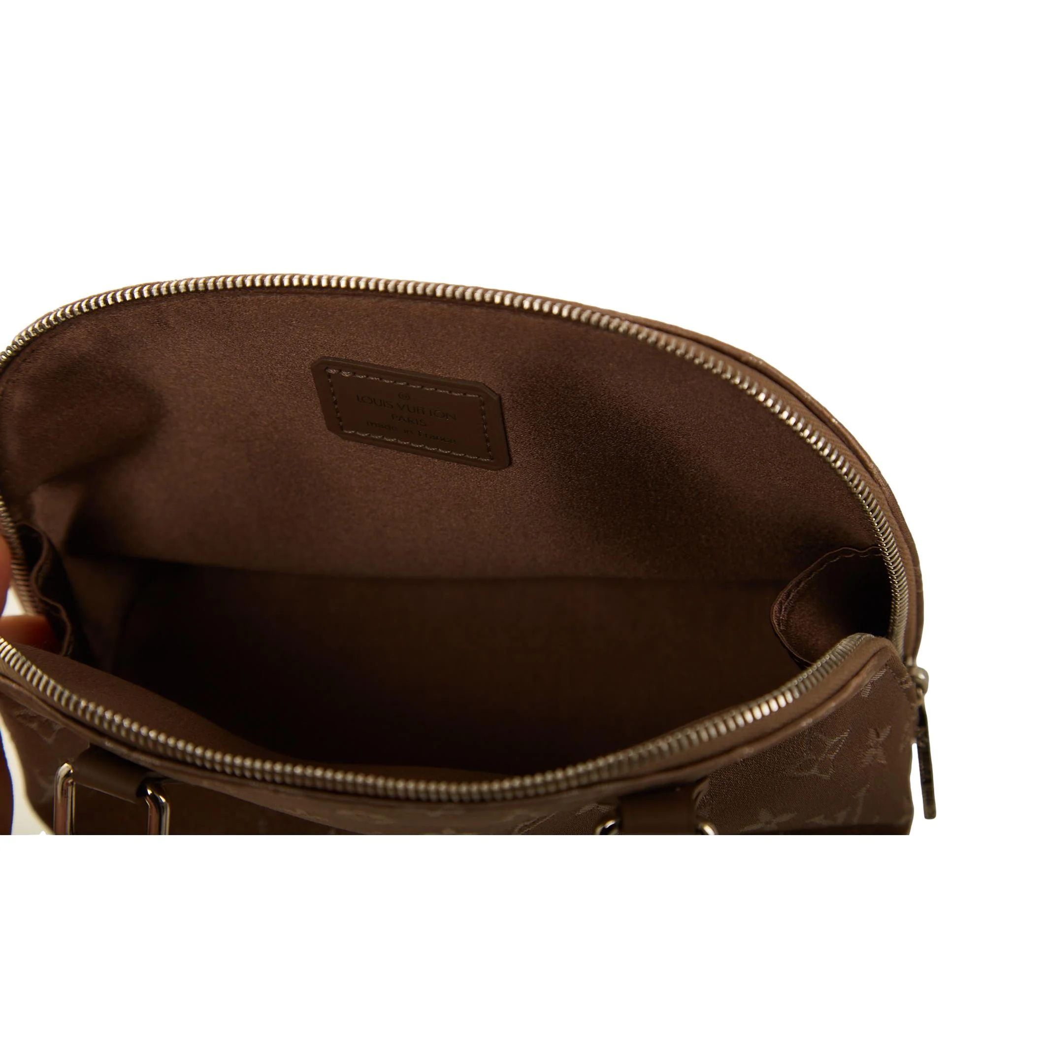 Louis Vuitton Brown Alma Mini Top Handle Bag - Image 4