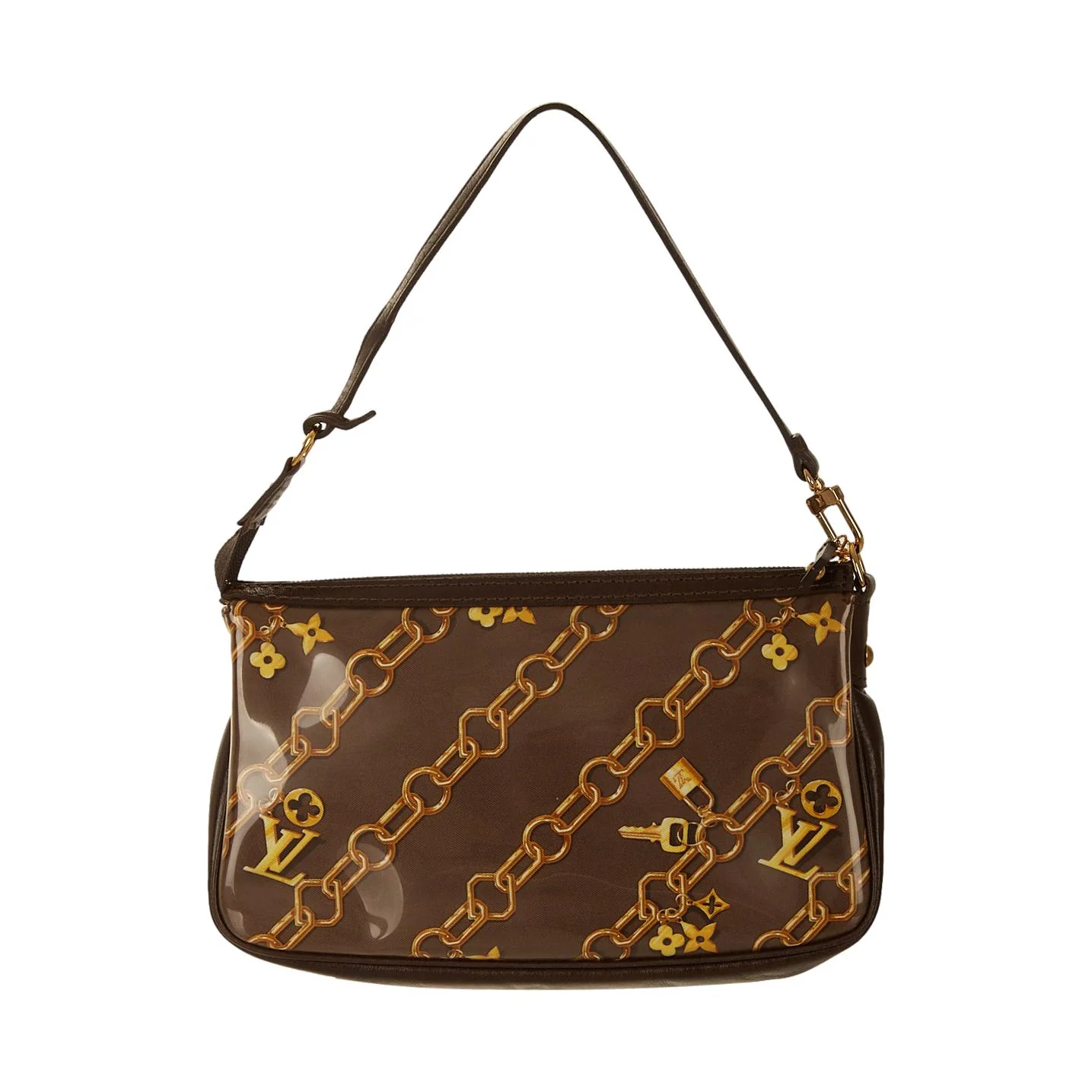 Louis Vuitton Brown Chain Mini Shoulder Bag - Image 2