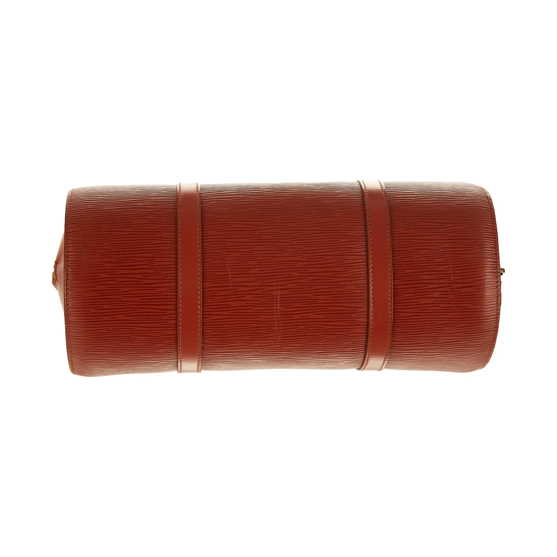 Louis Vuitton Brown Epi Cylinder Bag - Image 3