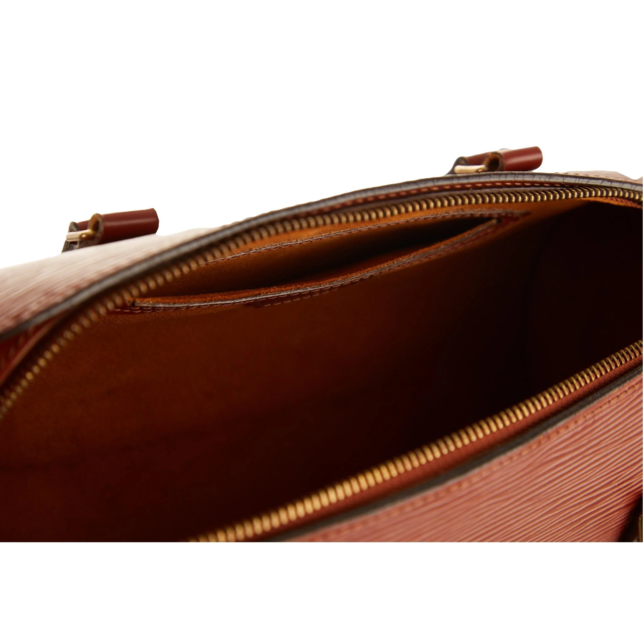 Louis Vuitton Brown Epi Cylinder Bag - Image 4