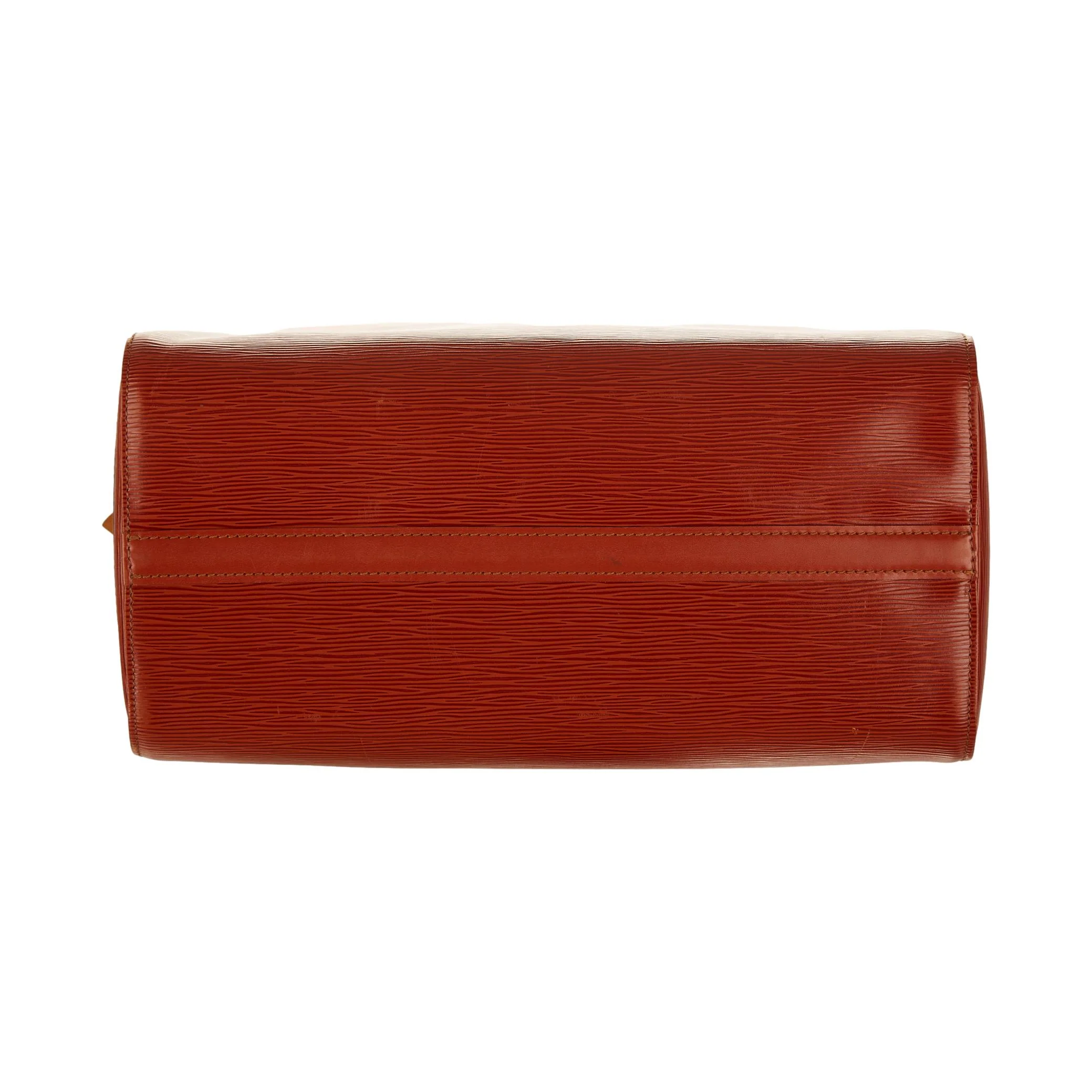 Louis Vuitton Brown Epi Speedy 35 - Image 3