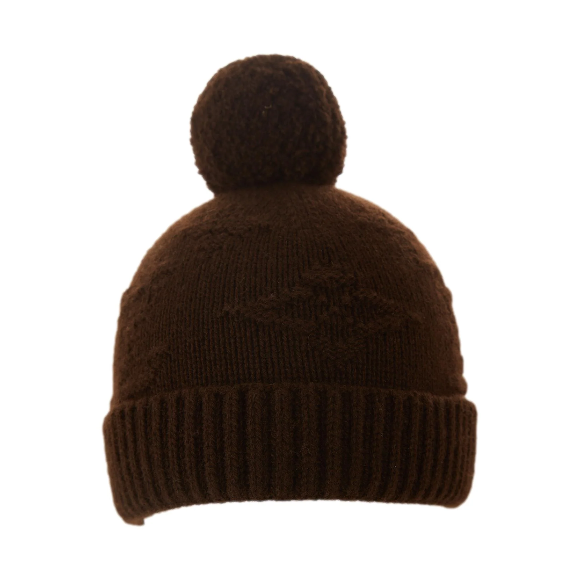 Louis Vuitton Brown Logo Beanie