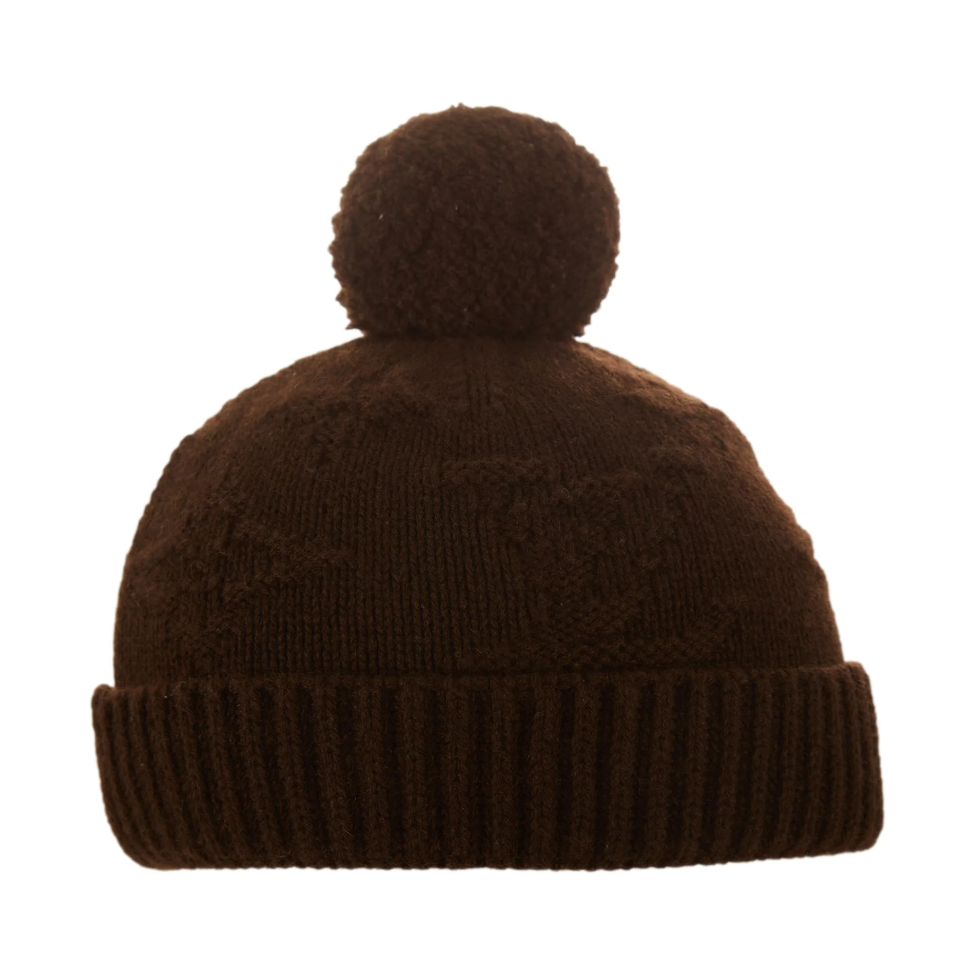 Louis Vuitton Brown Logo Beanie - Image 2