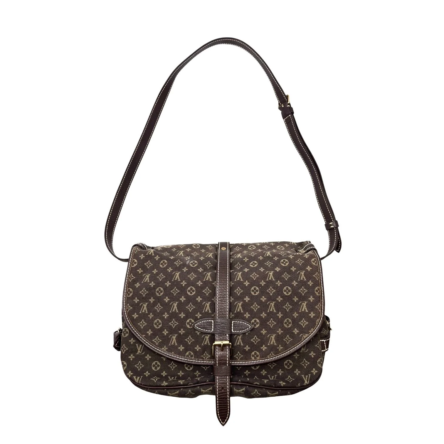Louis Vuitton Brown Messenger Bag - Image 2