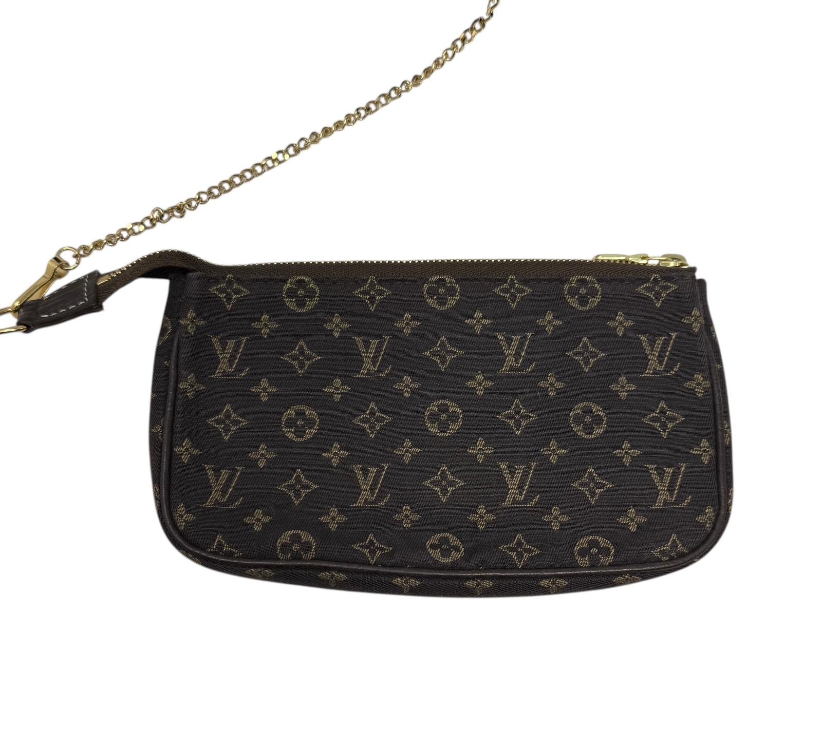 Louis Vuitton Brown Monogram Bucket Bag - Image 3