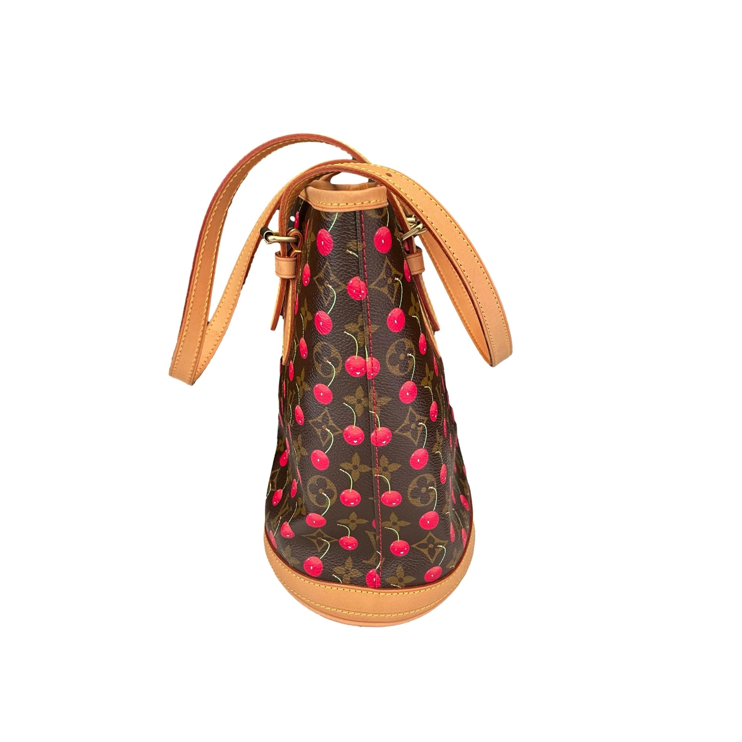 Louis Vuitton Brown Monogram Cherry Shoulder Bag - Image 2