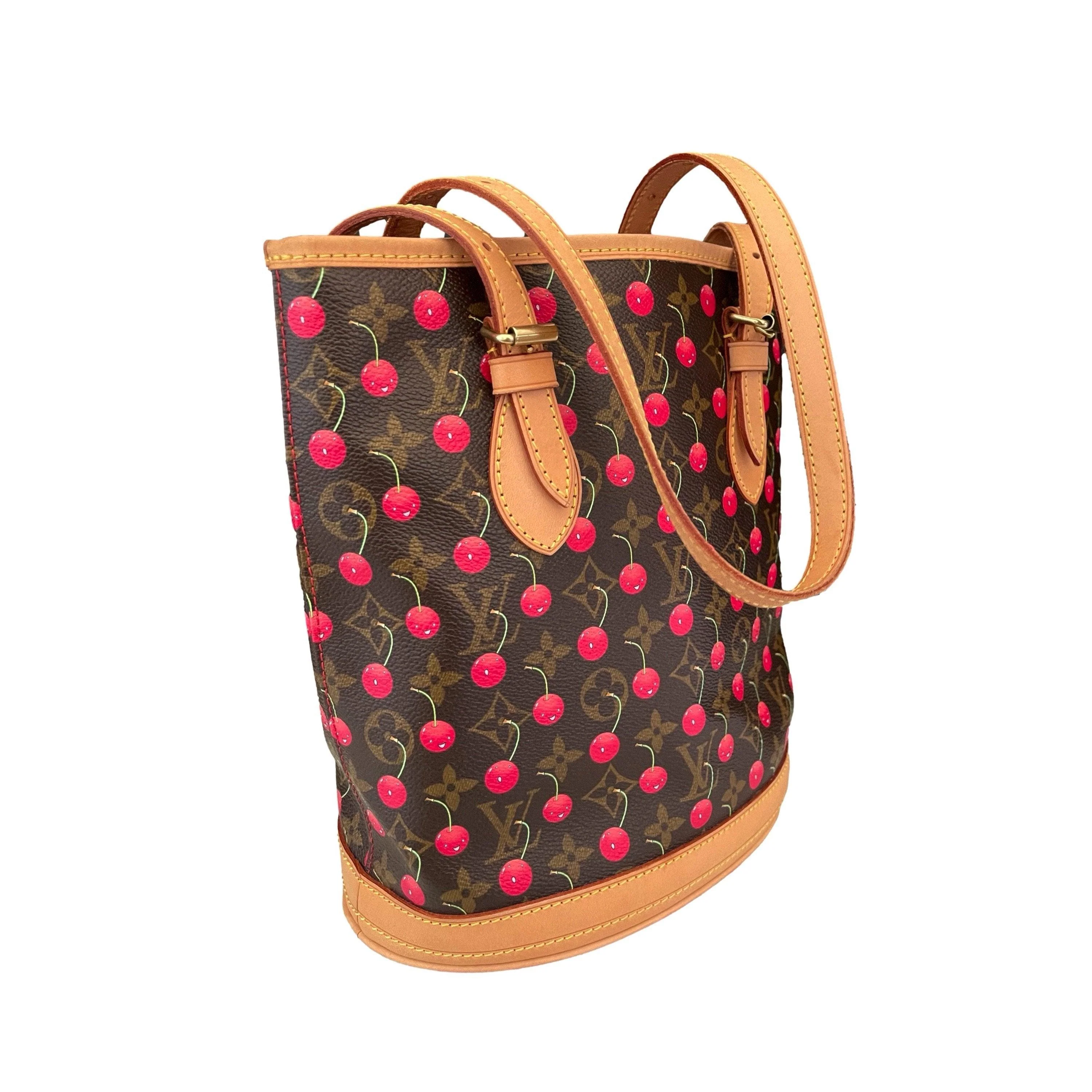 Louis Vuitton Brown Monogram Cherry Shoulder Bag - Image 3
