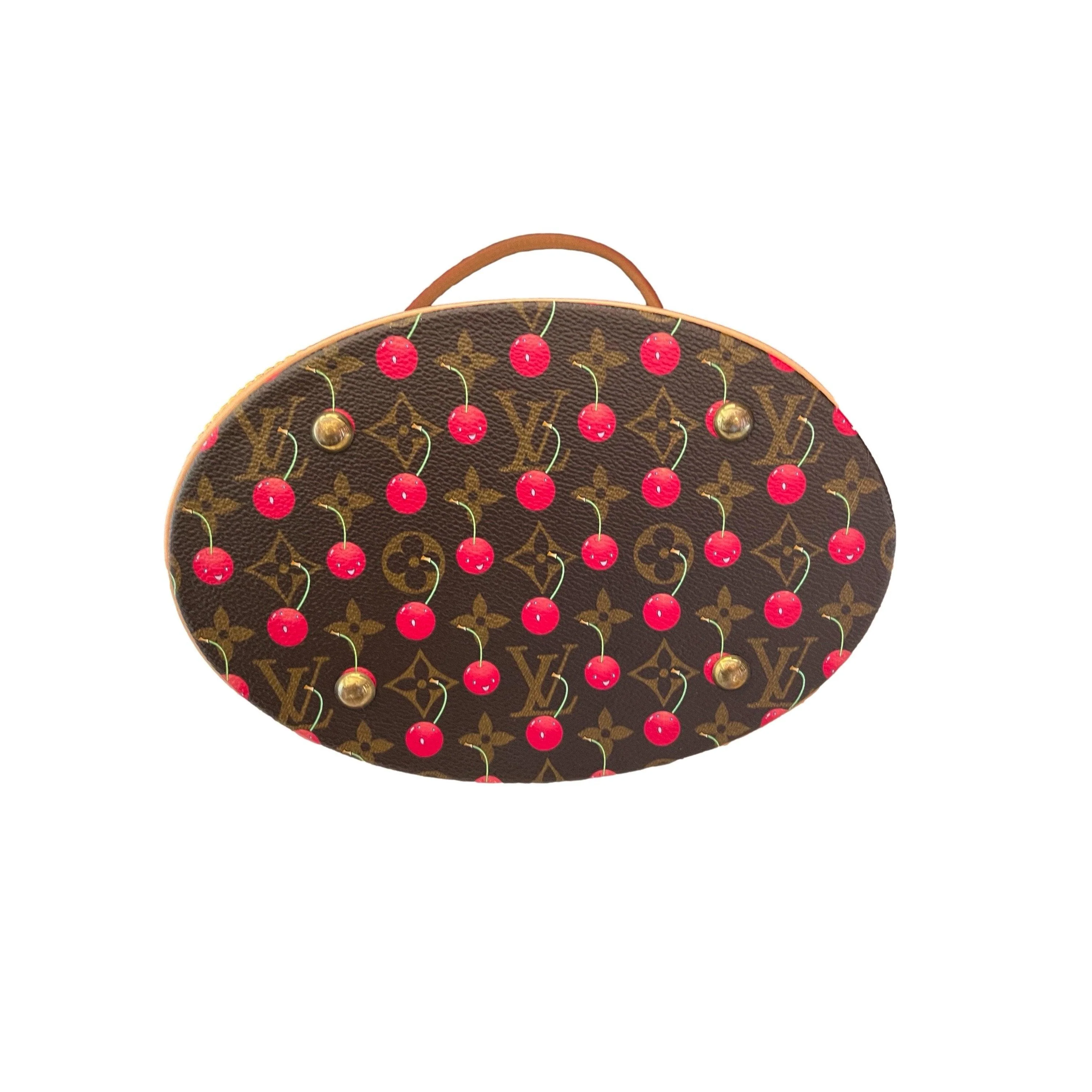 Louis Vuitton Brown Monogram Cherry Shoulder Bag - Image 4