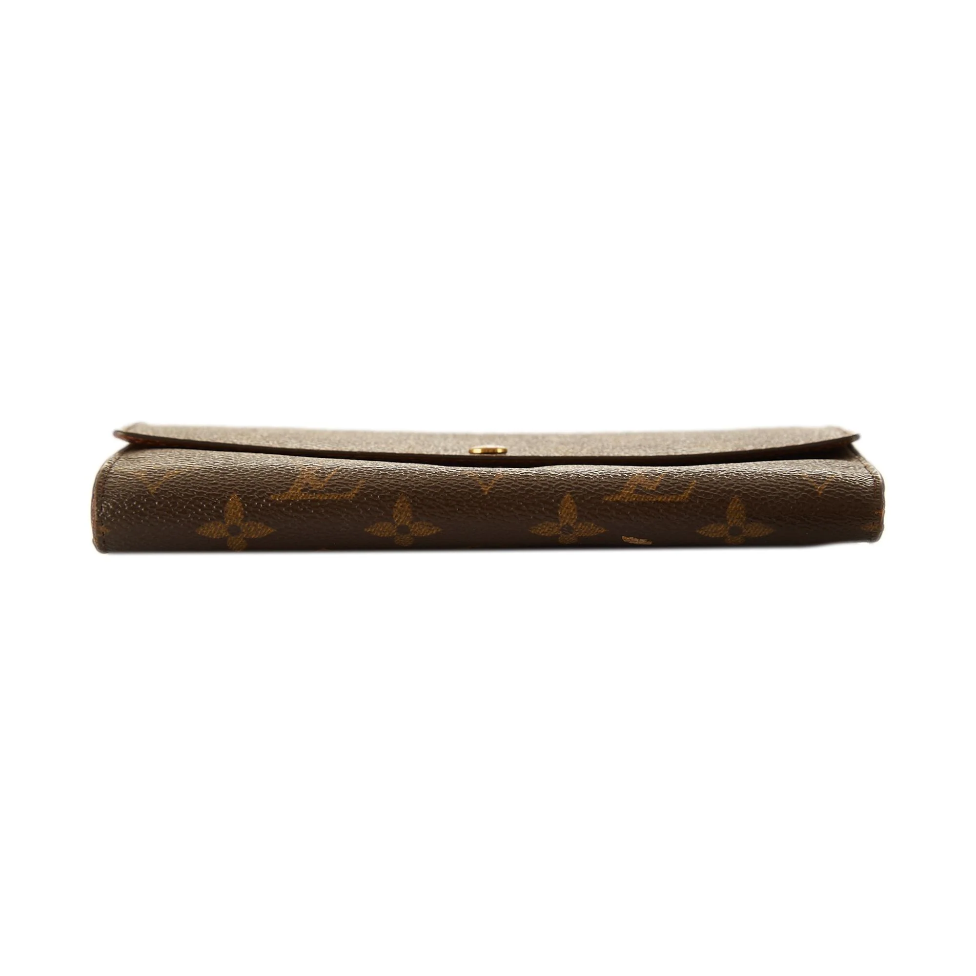 Louis Vuitton Brown Monogram Long Wallet - Image 3