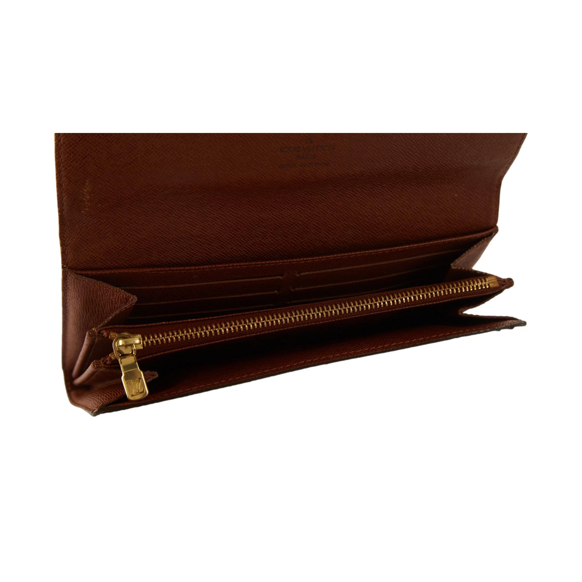 Louis Vuitton Brown Monogram Long Wallet - Image 4