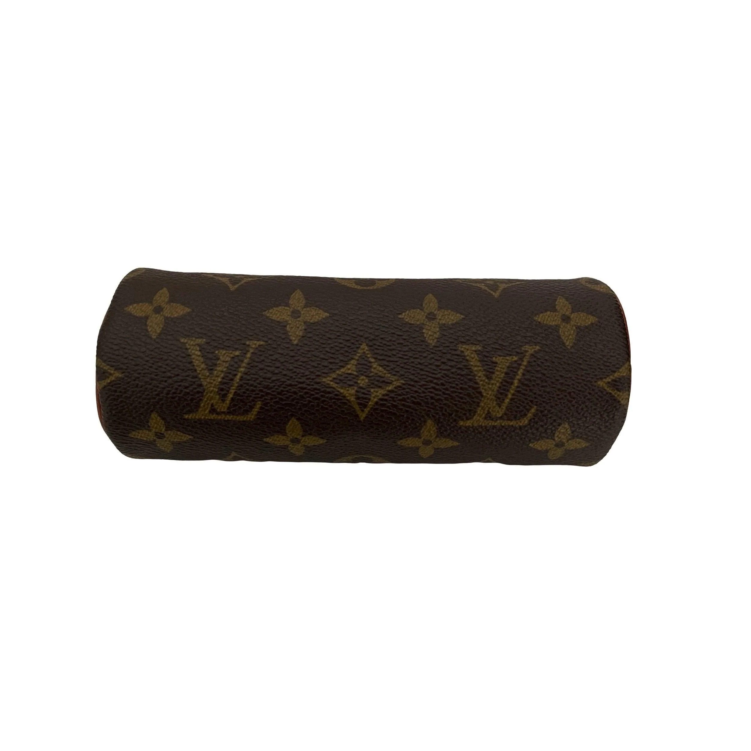 Louis Vuitton Brown Monogram Micro Cylinder Bag - Image 4