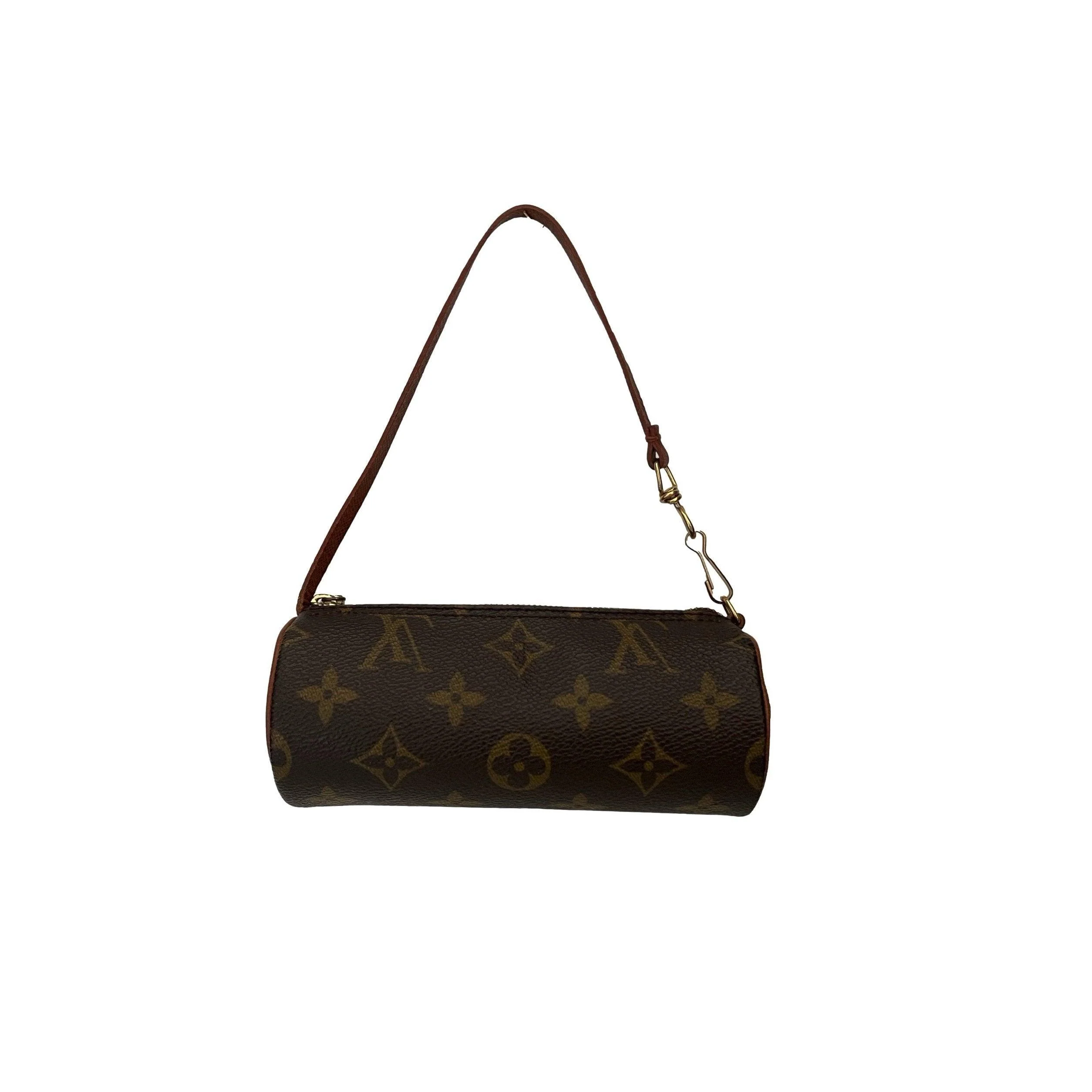 Louis Vuitton Brown Monogram Micro Cylinder Bag - Image 2