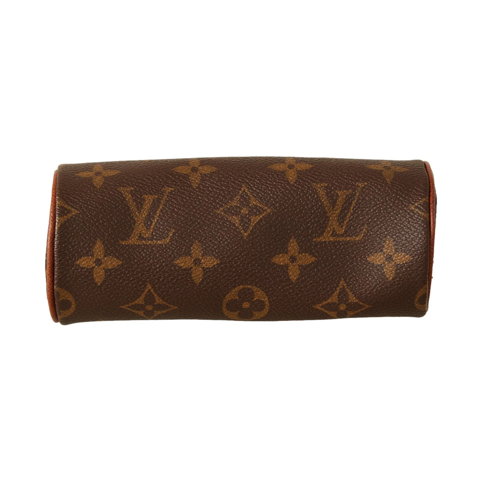 Louis Vuitton Brown Monogram Micro Cylinder Bag - Image 3