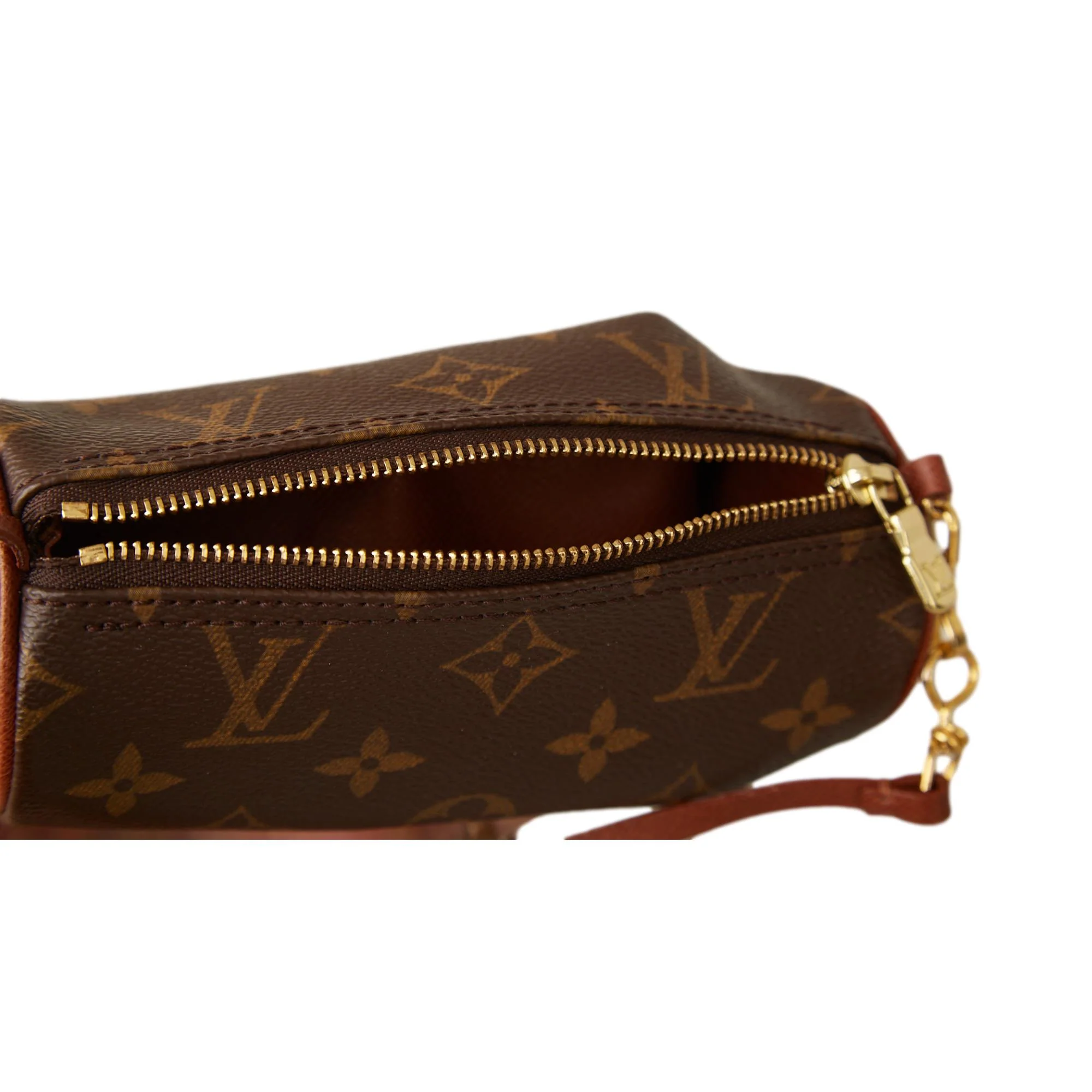 Louis Vuitton Brown Monogram Micro Cylinder Bag - Image 4