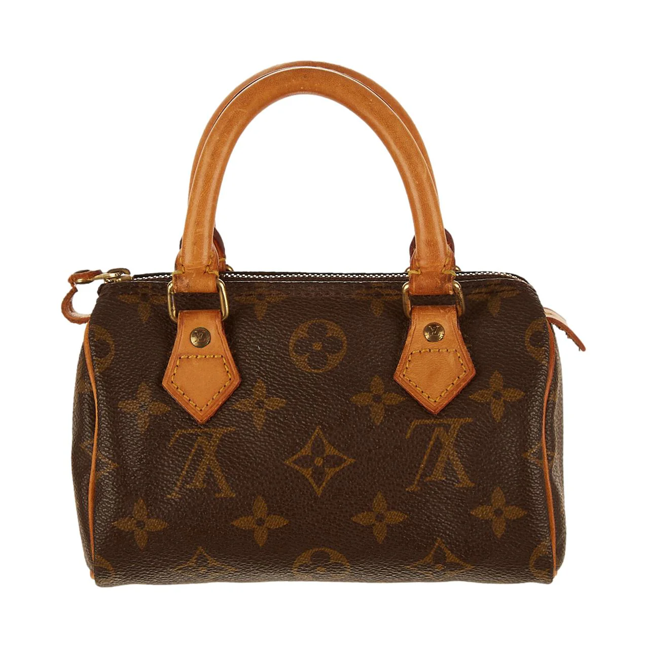 Louis Vuitton Brown Monogram Mini Speedy - Image 2