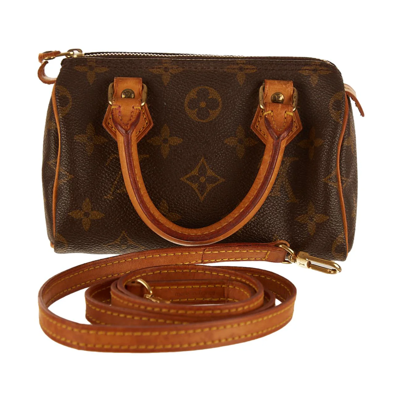 Louis Vuitton Brown Monogram Mini Speedy - Image 4