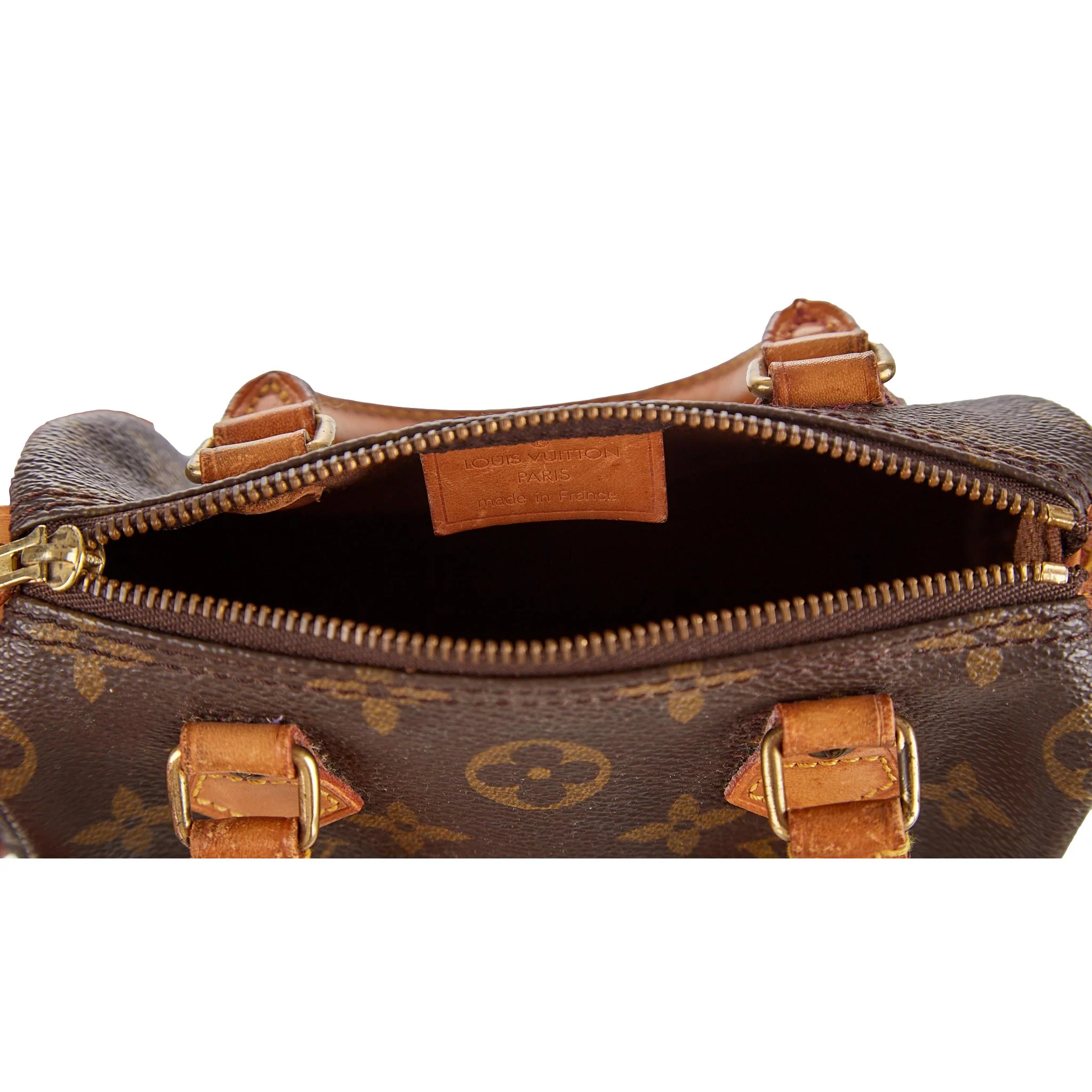 Louis Vuitton Brown Monogram Mini Speedy - Image 5