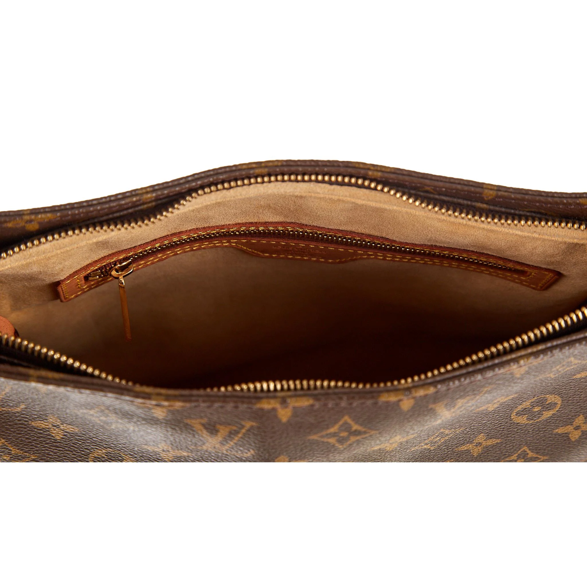 Louis Vuitton Brown Monogram Shoulder Bag - Image 3