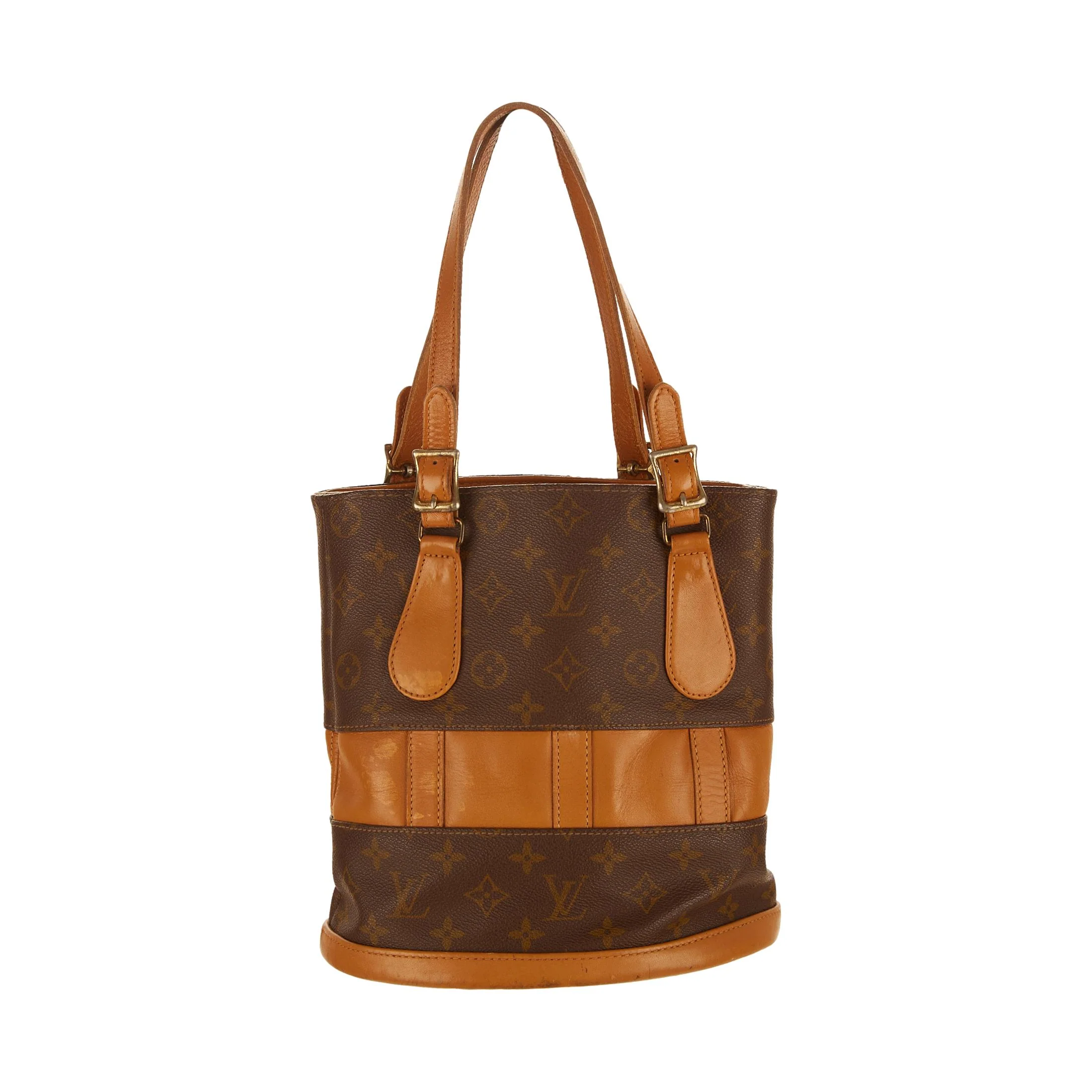 Louis Vuitton Brown Monogram Shoulder Bag - Image 2