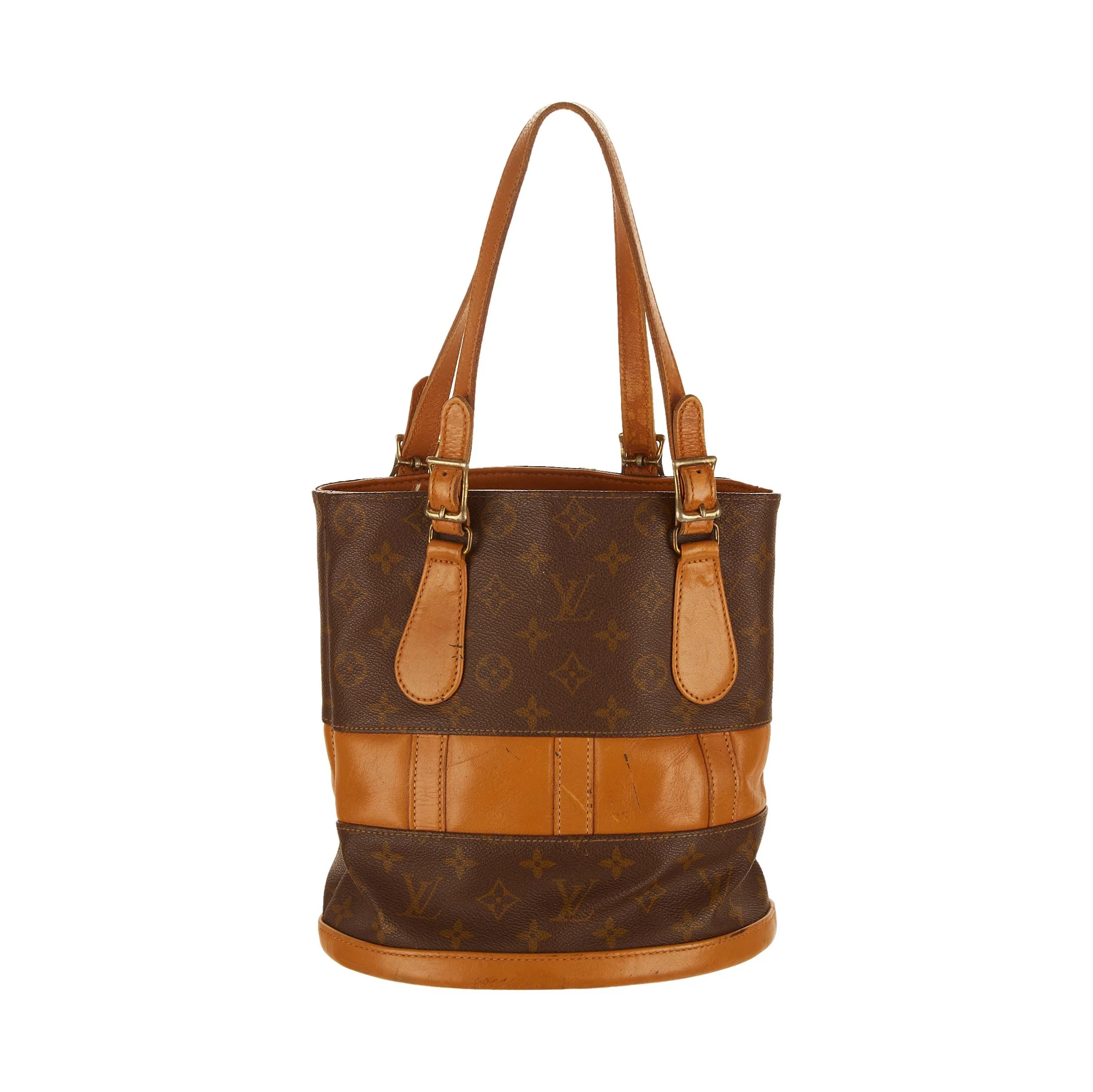 Louis Vuitton Brown Monogram Shoulder Bag - Image 3