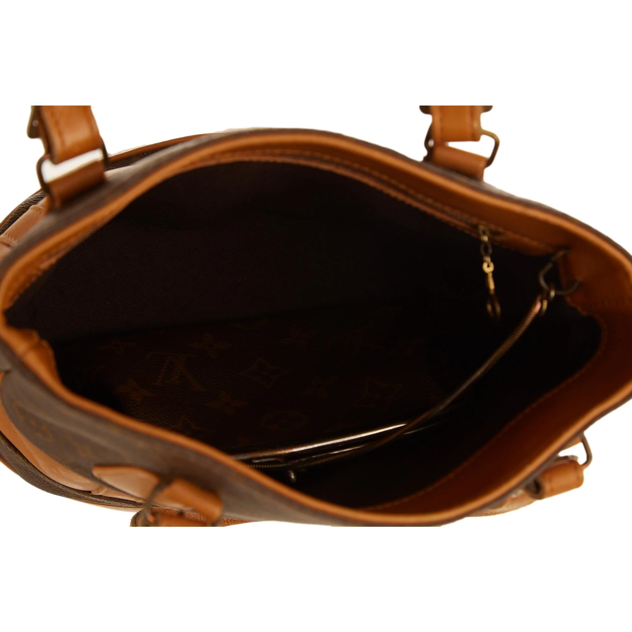 Louis Vuitton Brown Monogram Shoulder Bag - Image 4