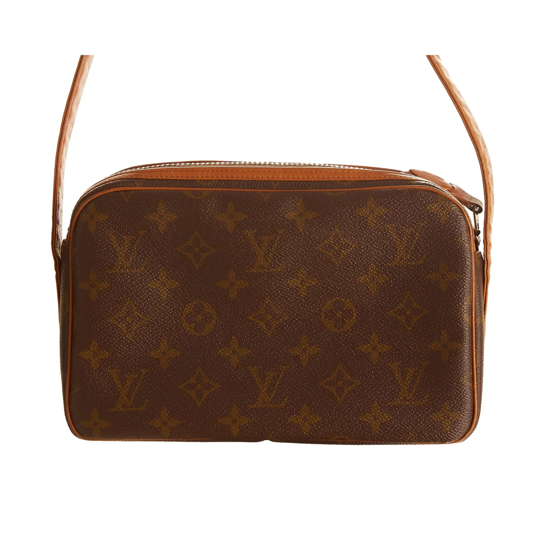 Louis Vuitton Brown Monogram Shoulder Bag - Image 3