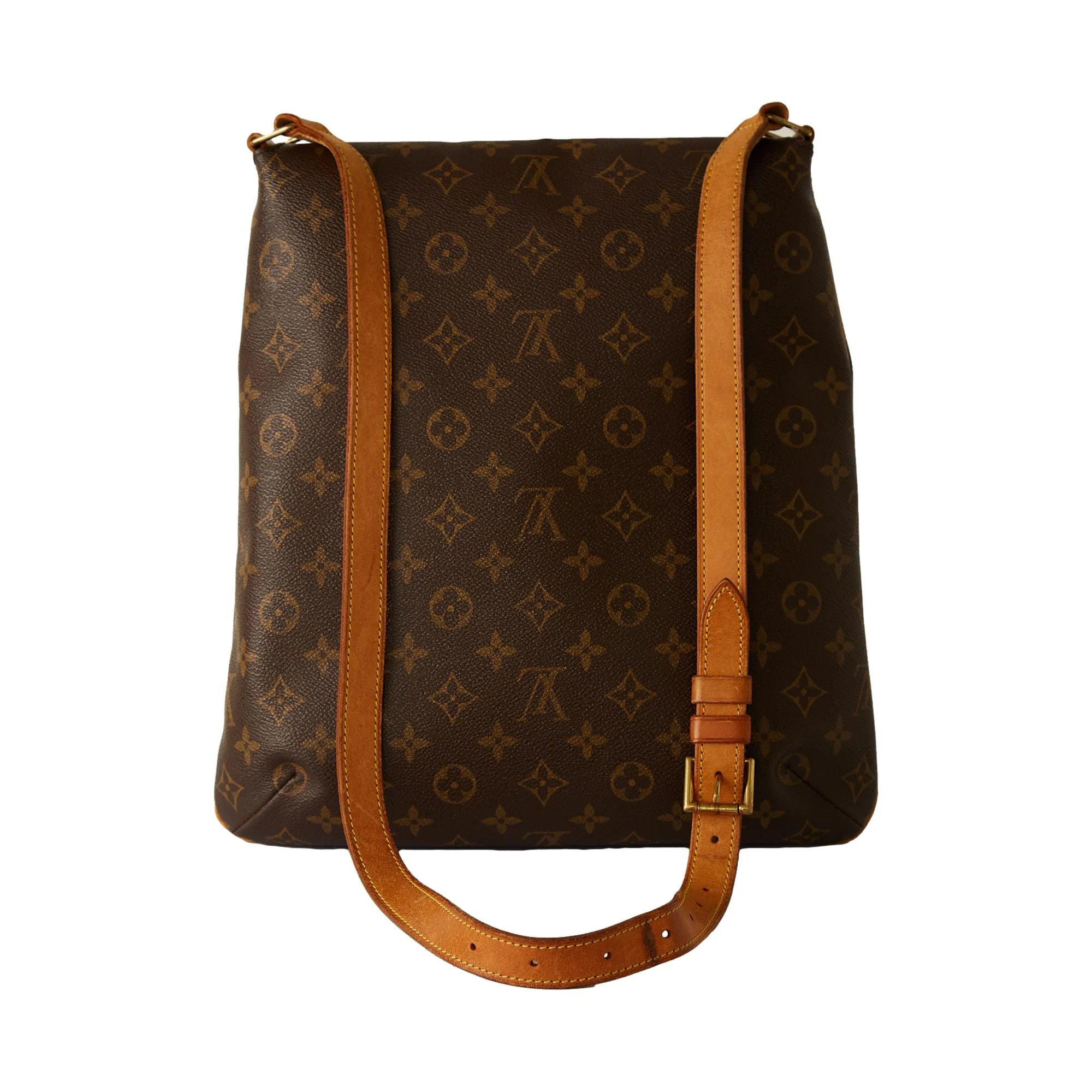 Louis Vuitton Brown Monogram Shoulder Bag - Image 2