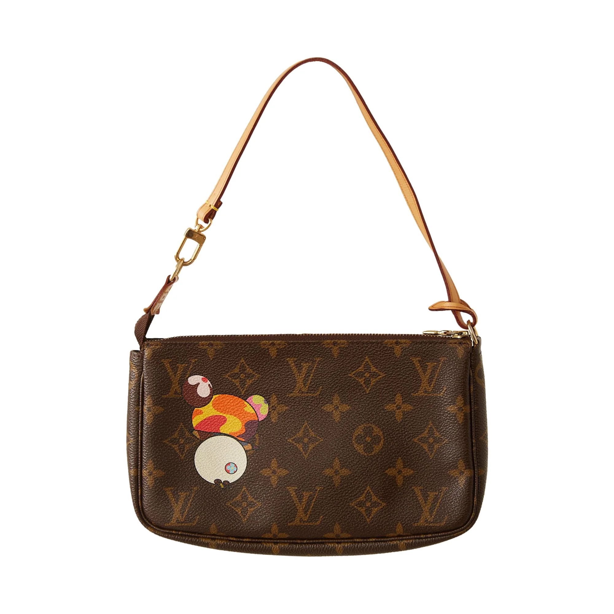 Louis Vuitton Brown Murakami Mini Shoulder Bag - Image 2