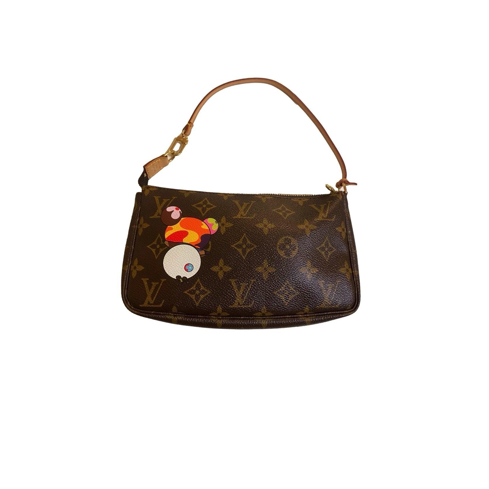 Louis Vuitton Brown Murakami Shoulder Bag - Image 2