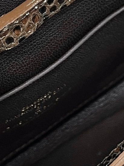 Louis Vuitton Brown Textured Chain Shoulder Bag - Image 4