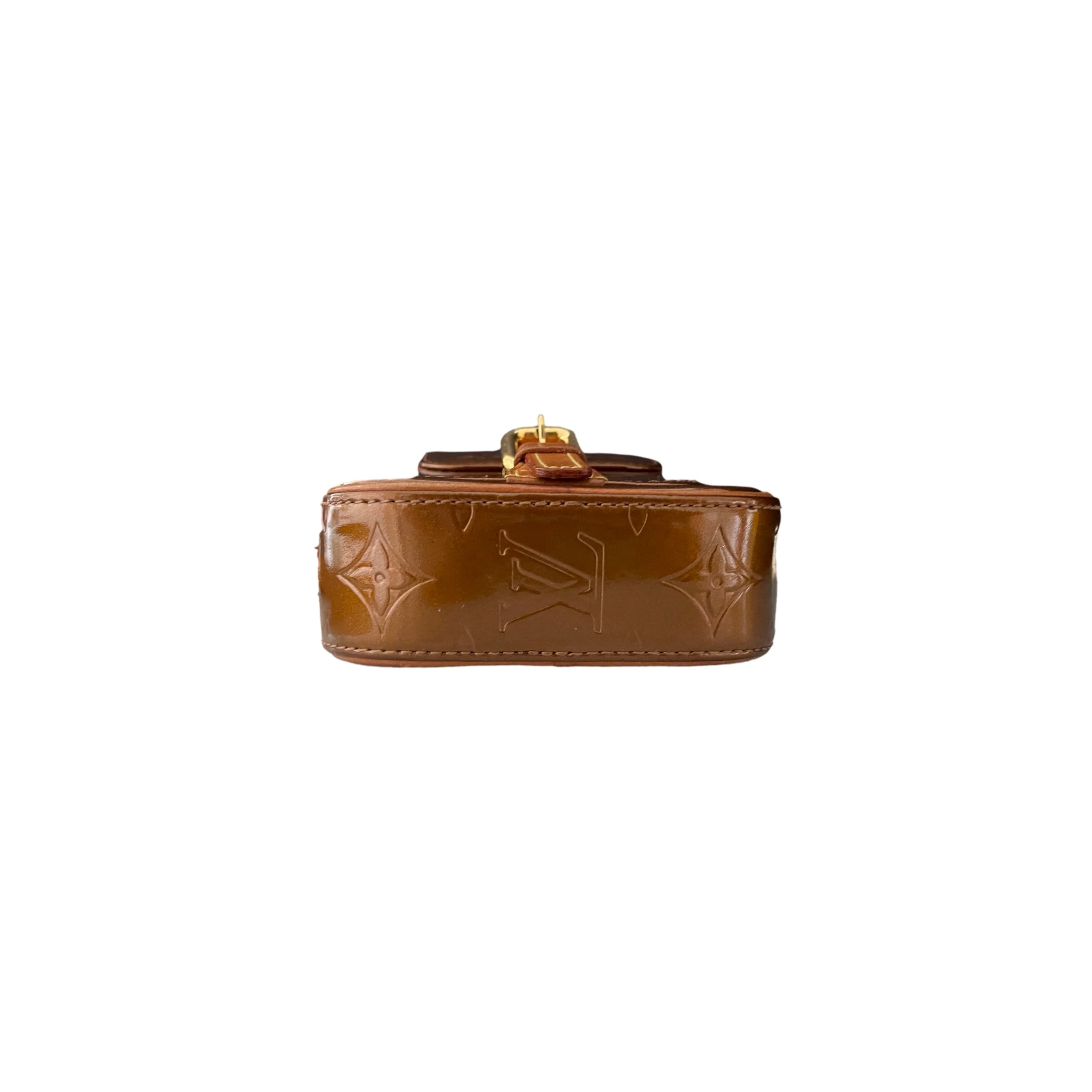 Louis Vuitton Caramel Monogram Crossbody Bag - Image 3
