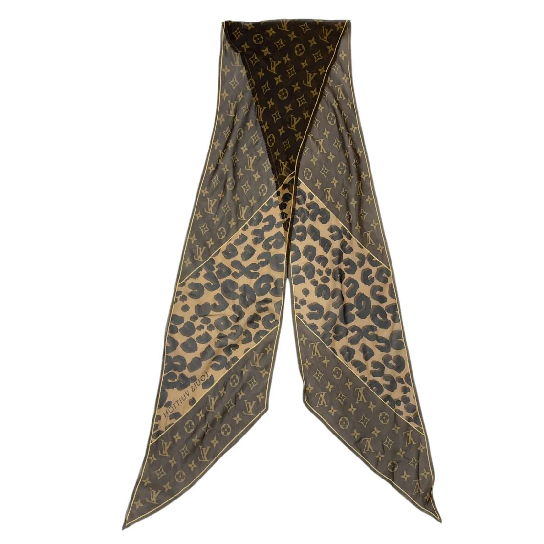 Louis Vuitton Cheetah Monogram Scarf - Image 2
