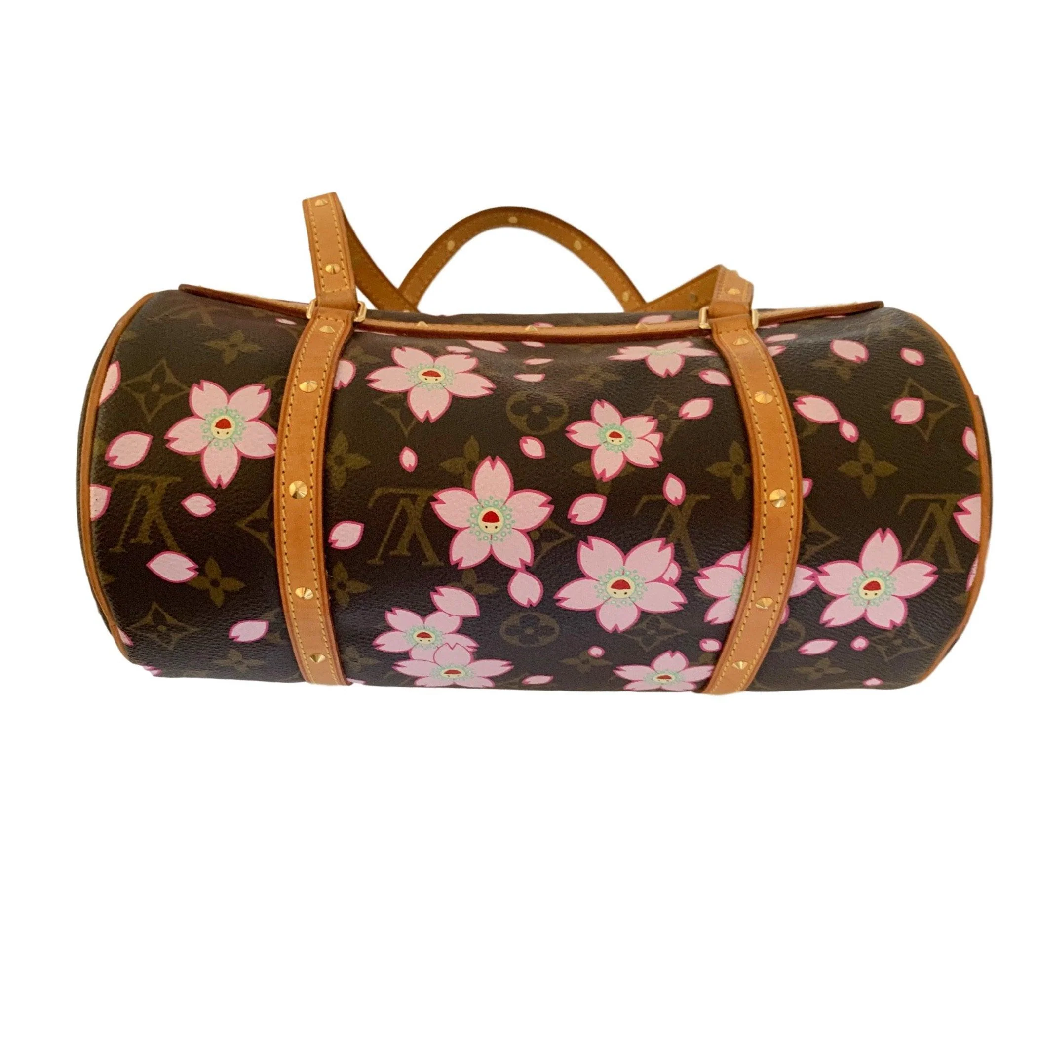 Louis Vuitton Cherry Blossom Cylinder Bag - Image 2