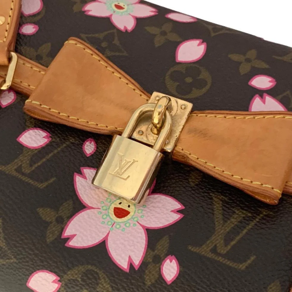 Louis Vuitton Cherry Blossom Cylinder Bag - Image 3