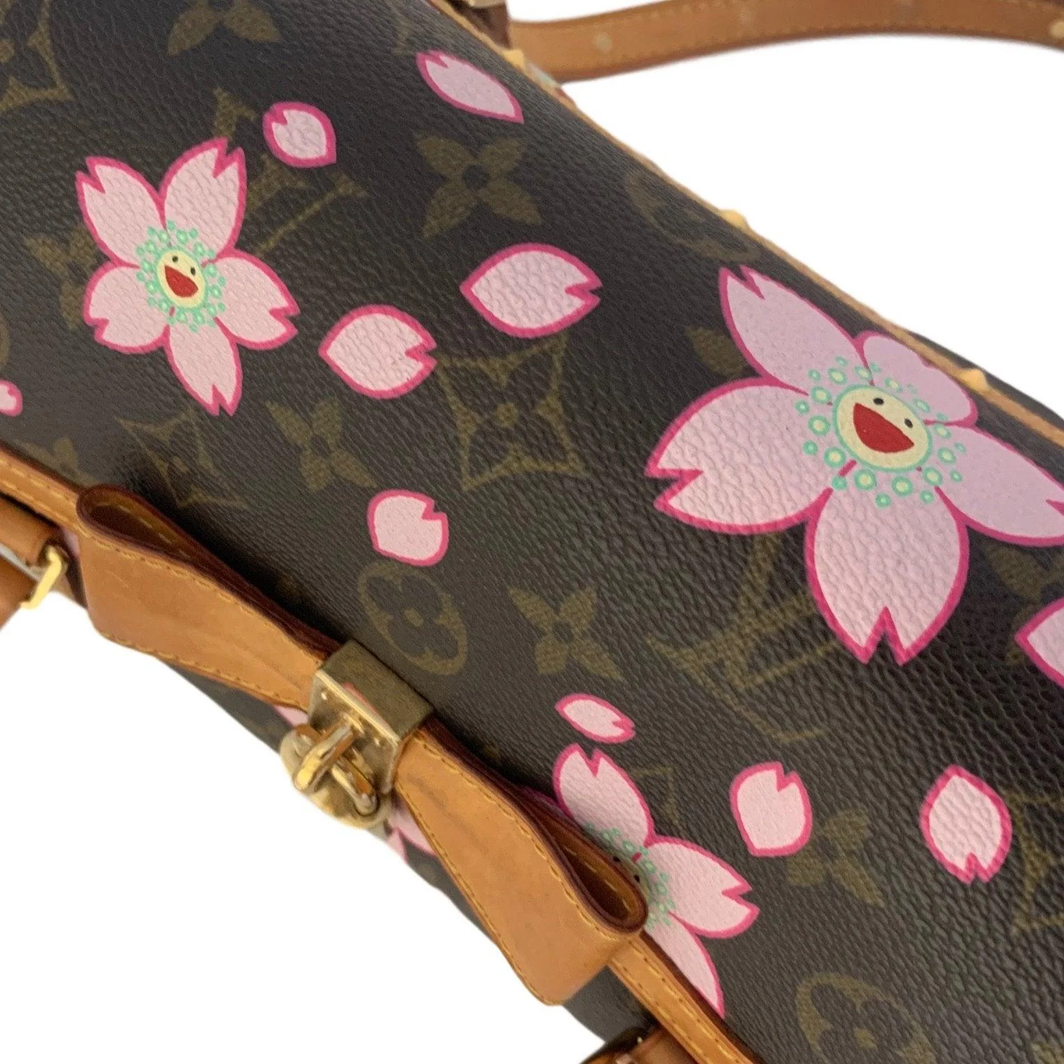 Louis Vuitton Cherry Blossom Cylinder Bag - Image 4