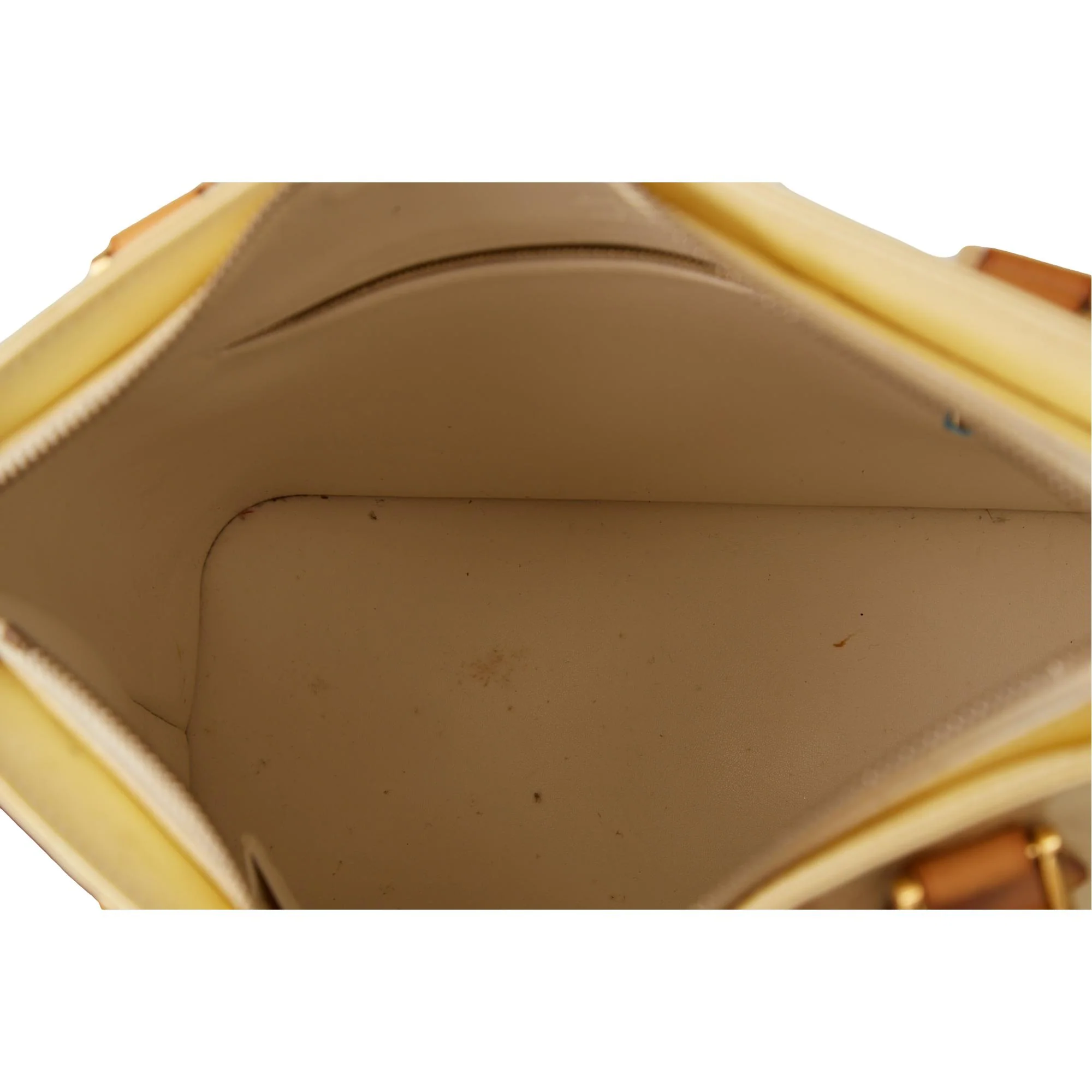 Louis Vuitton Cream Monogram Vernis Shoulder Tote - Image 4