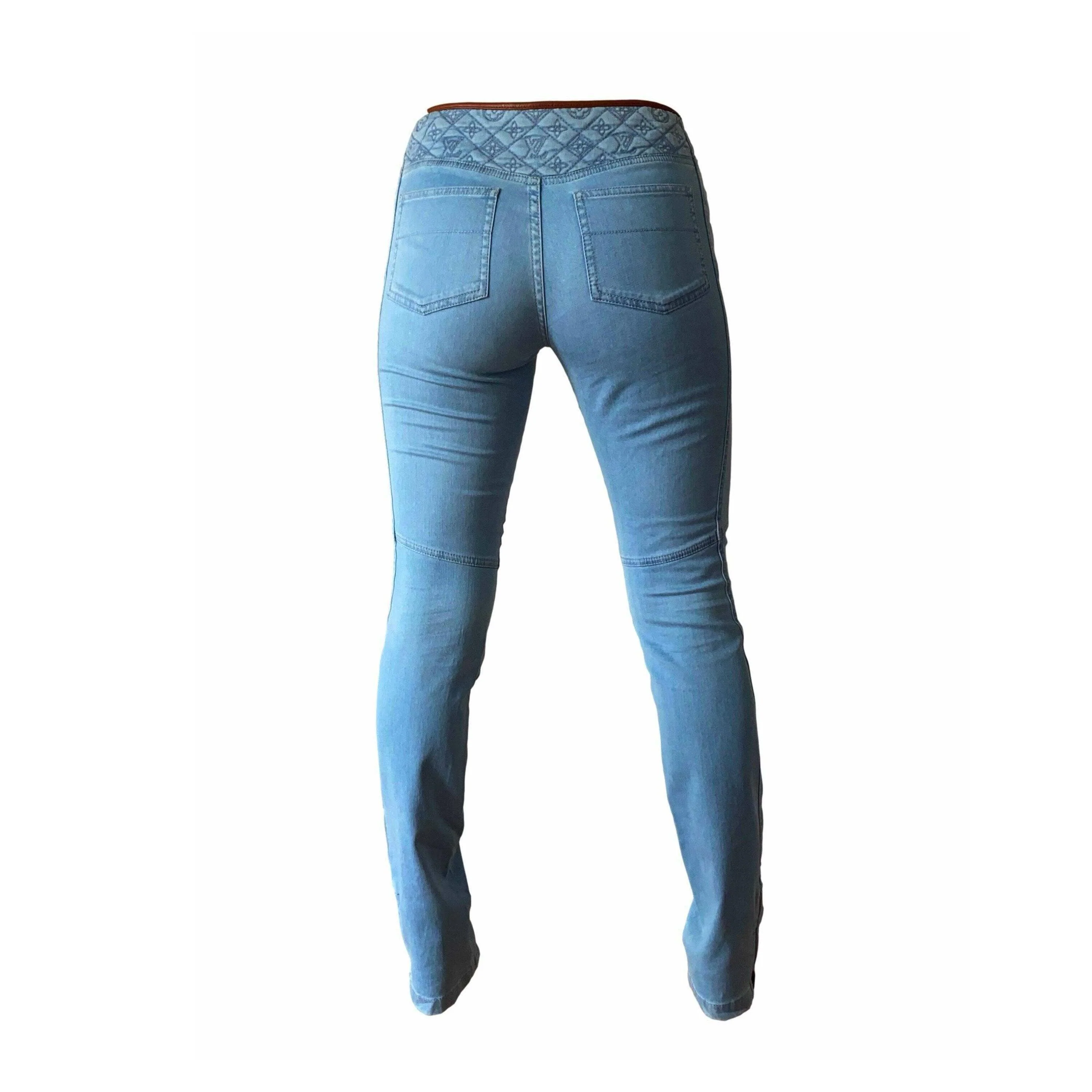 Louis Vuitton Denim Logo Jeans - Image 2