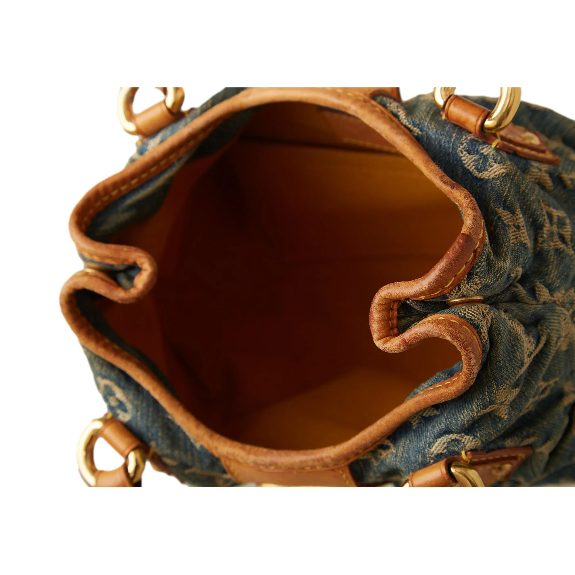 Louis Vuitton Denim Monogram Mini Top Handle Bag - Image 4