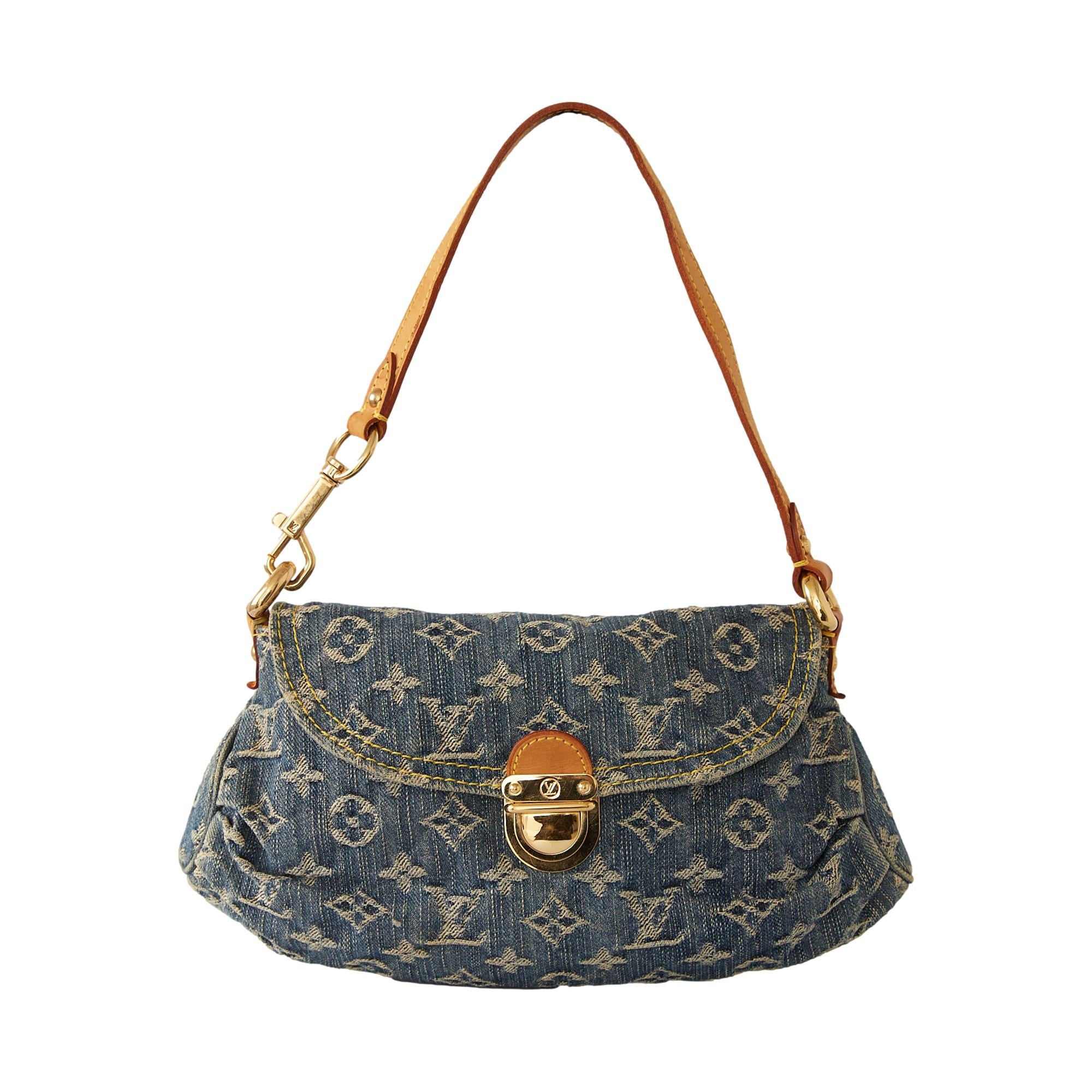 Louis Vuitton Denim Monogram Shoulder Bag