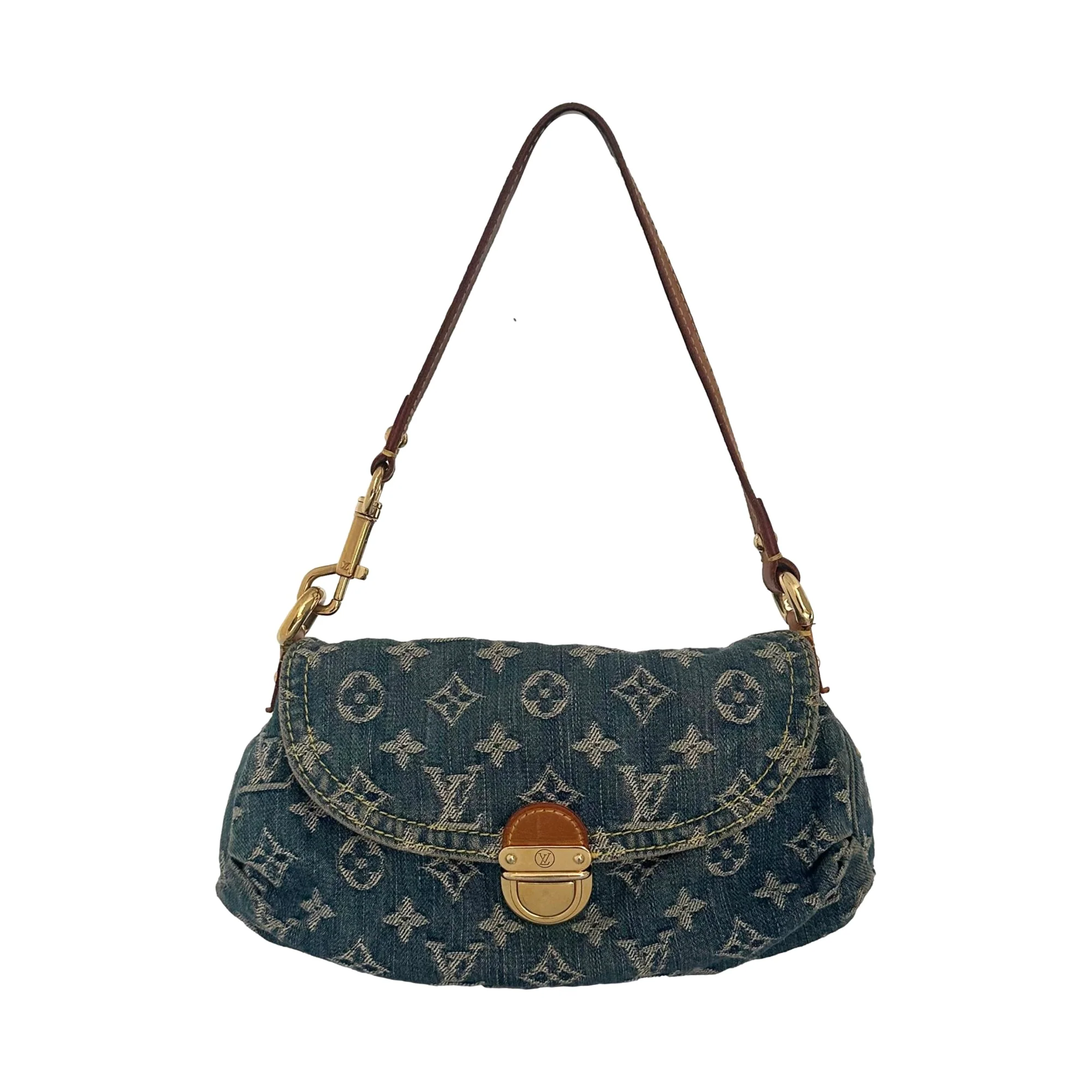 Louis Vuitton Denim Shoulder Bag