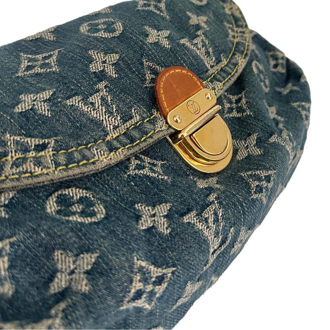 Louis Vuitton Denim Shoulder Bag - Image 2