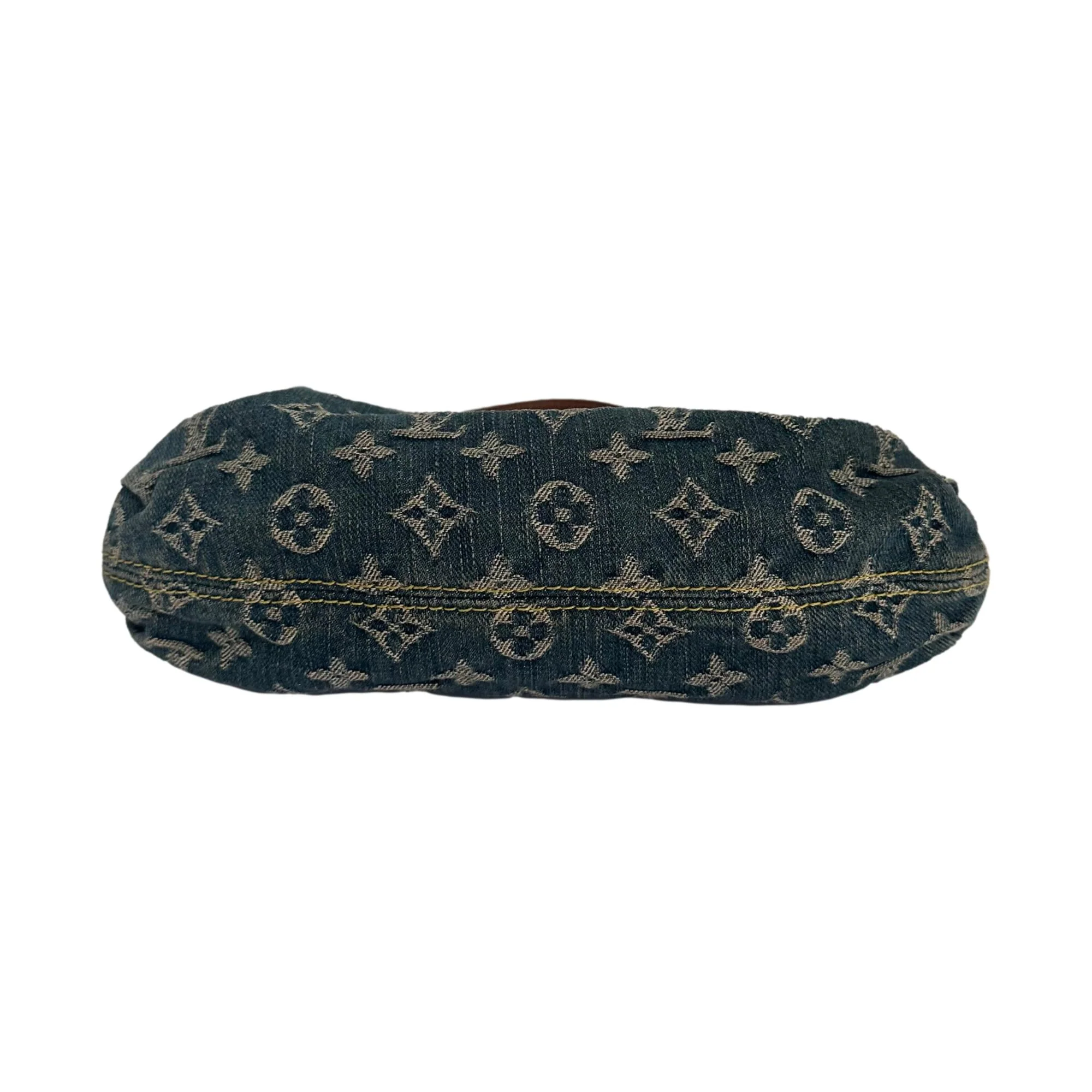Louis Vuitton Denim Shoulder Bag - Image 3