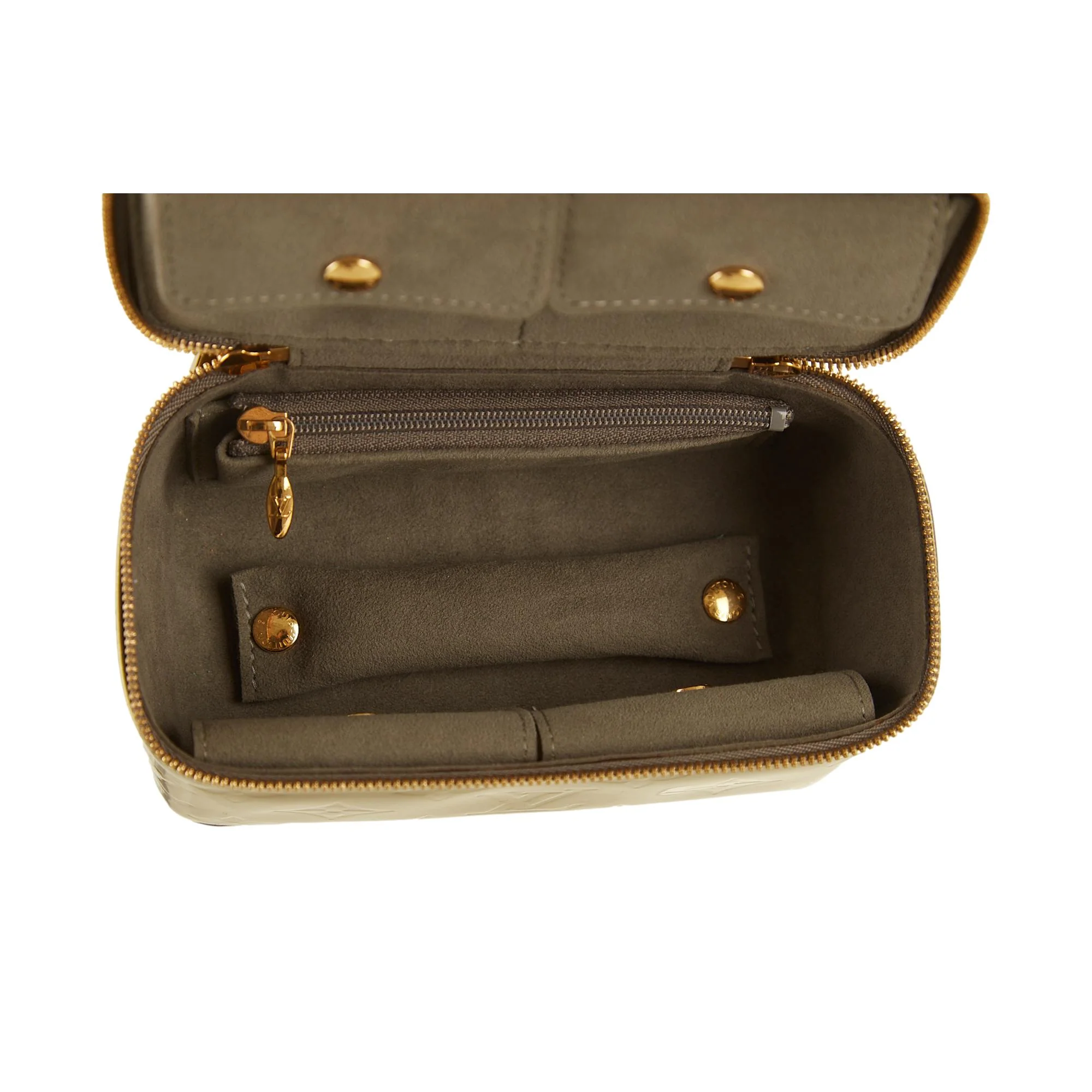 Louis Vuitton Green Mini Vanity Bag - Image 4